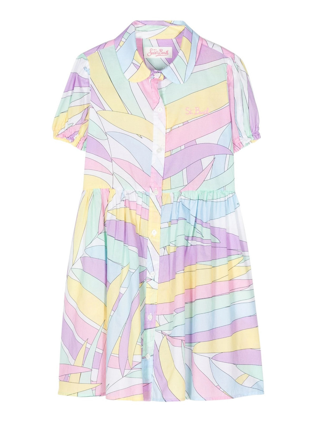 Mc2 Saint Barth dress girls and girls anastasie jr 00592f multicolor