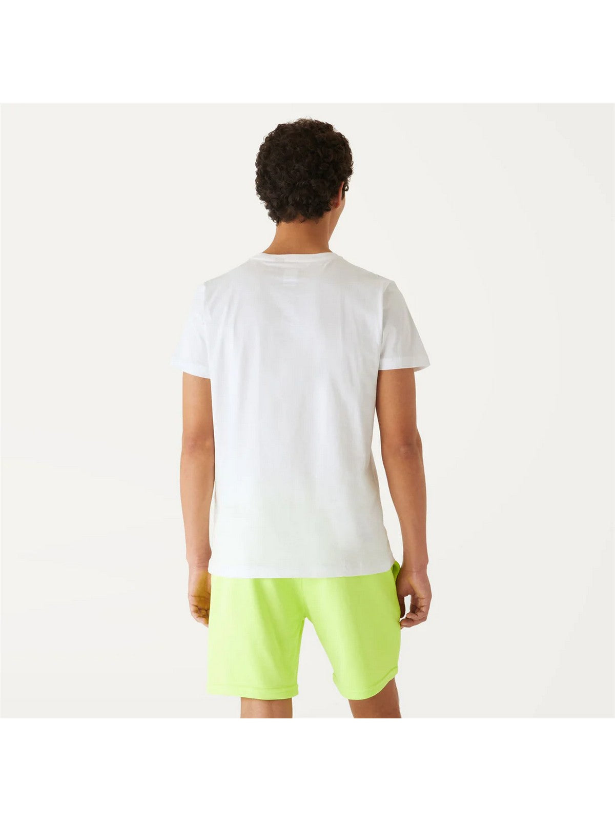 K-WAY T-shirt Uomo Le vrai edouard K007JE0 001 Bianco gioboutiqueweb