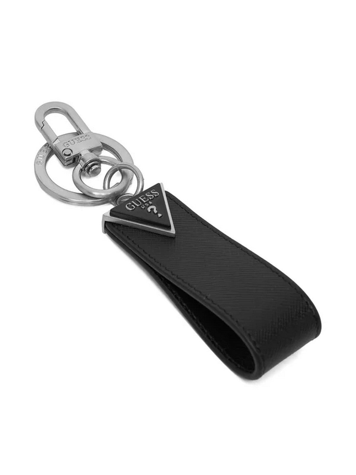 GUESS Portafoglio Uomo GIFT SLG + KEYRING GFBOXM P6101 BLA BLACK
