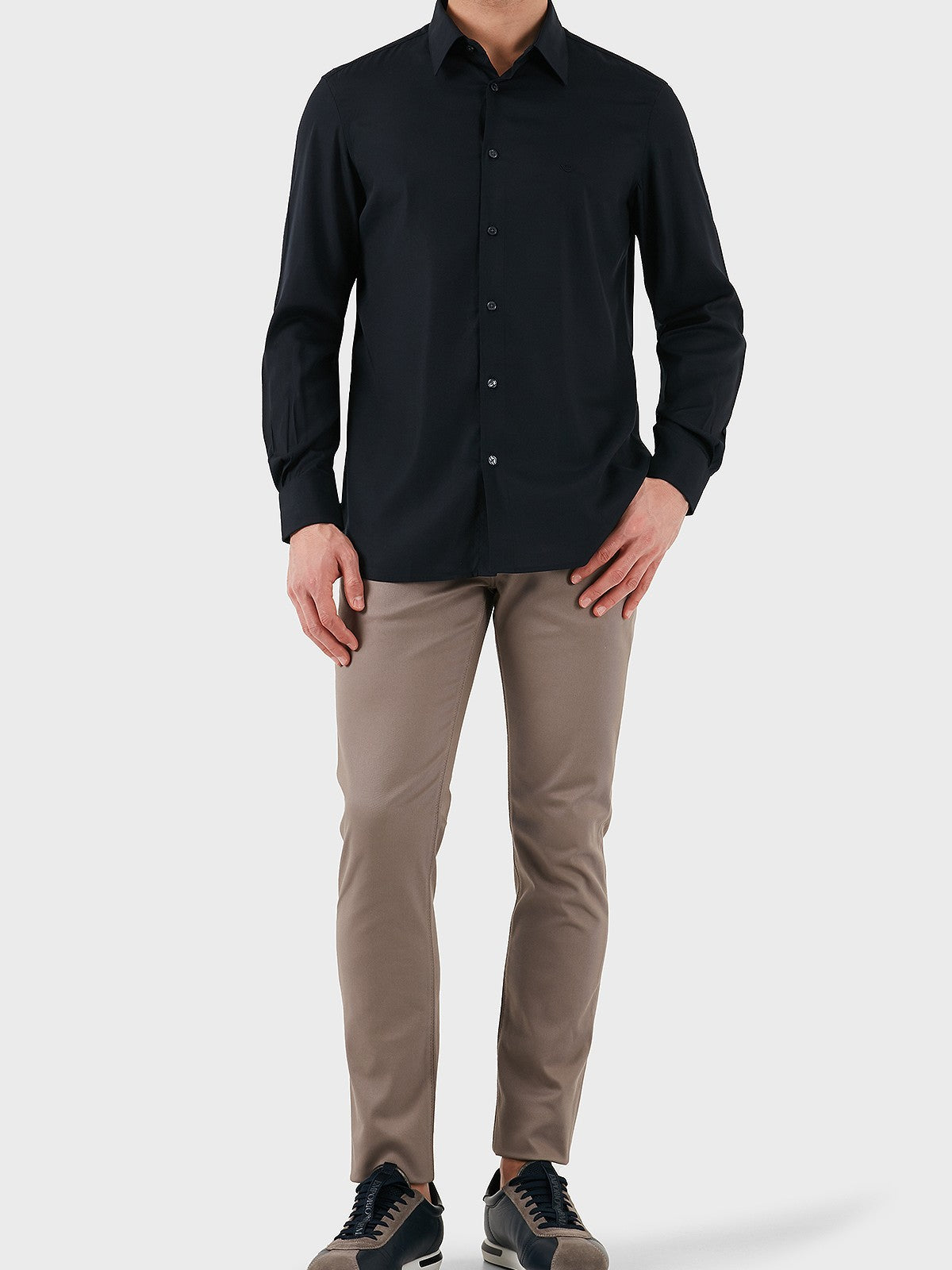 EMPORIO ARMANI Camicia Uomo EM001537 AF14214 UB118 Blu