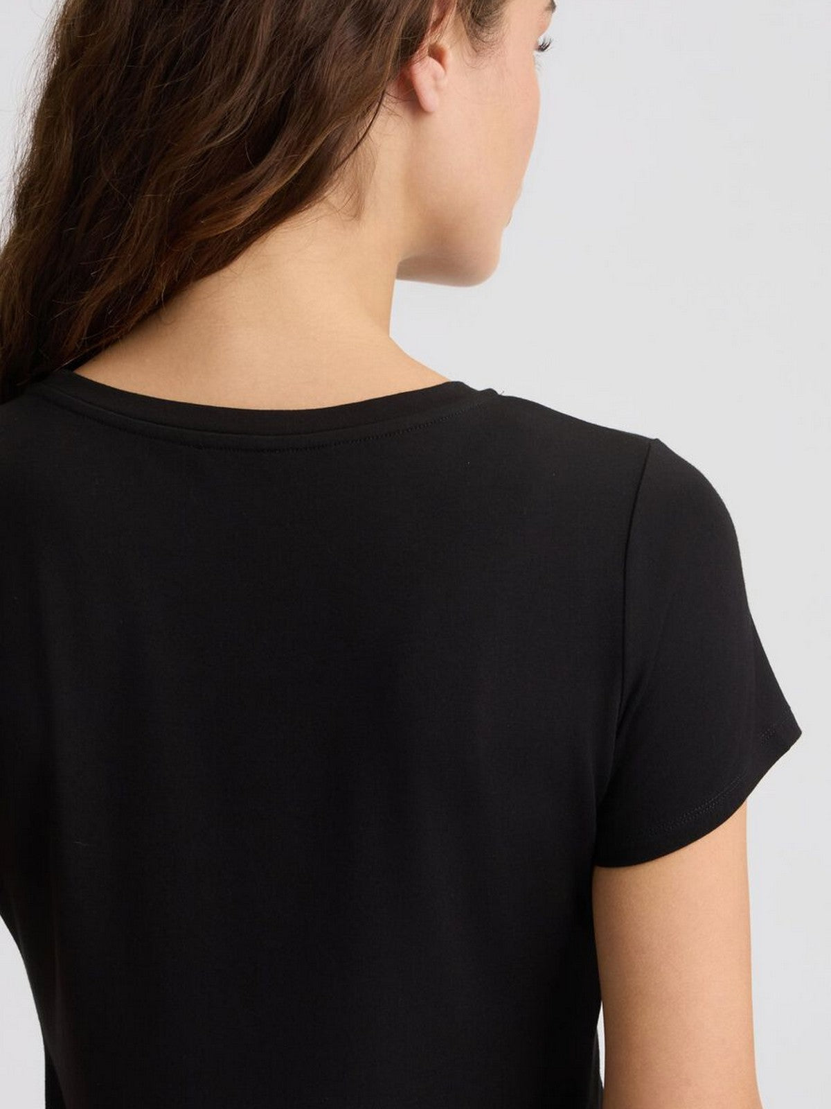 LIU JO BEACHWEAR T-shirt Donna VA5157JS360 M9206 Nero/cascata gioboutiqueweb