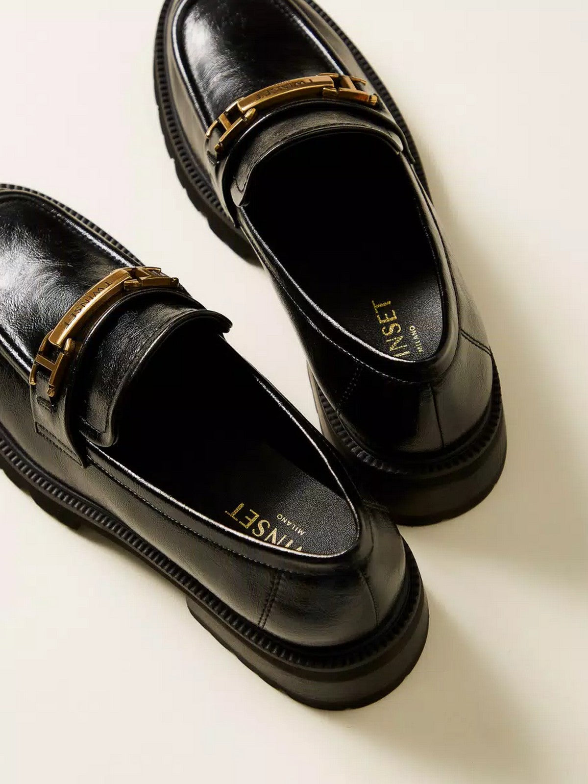 TWINSET Mocassino Donna MORSETTO SHOES 252TGT080 00006 Nero