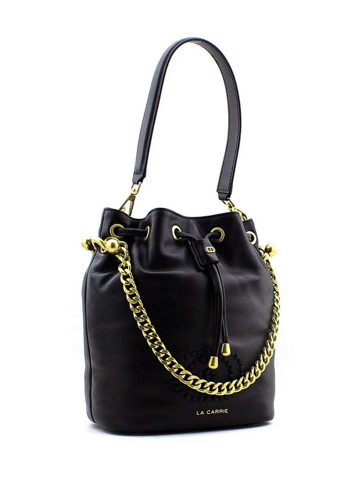 LA CARRIE Borsa Donna 142P-MA-128-LEA BLA Nero gioboutiqueweb