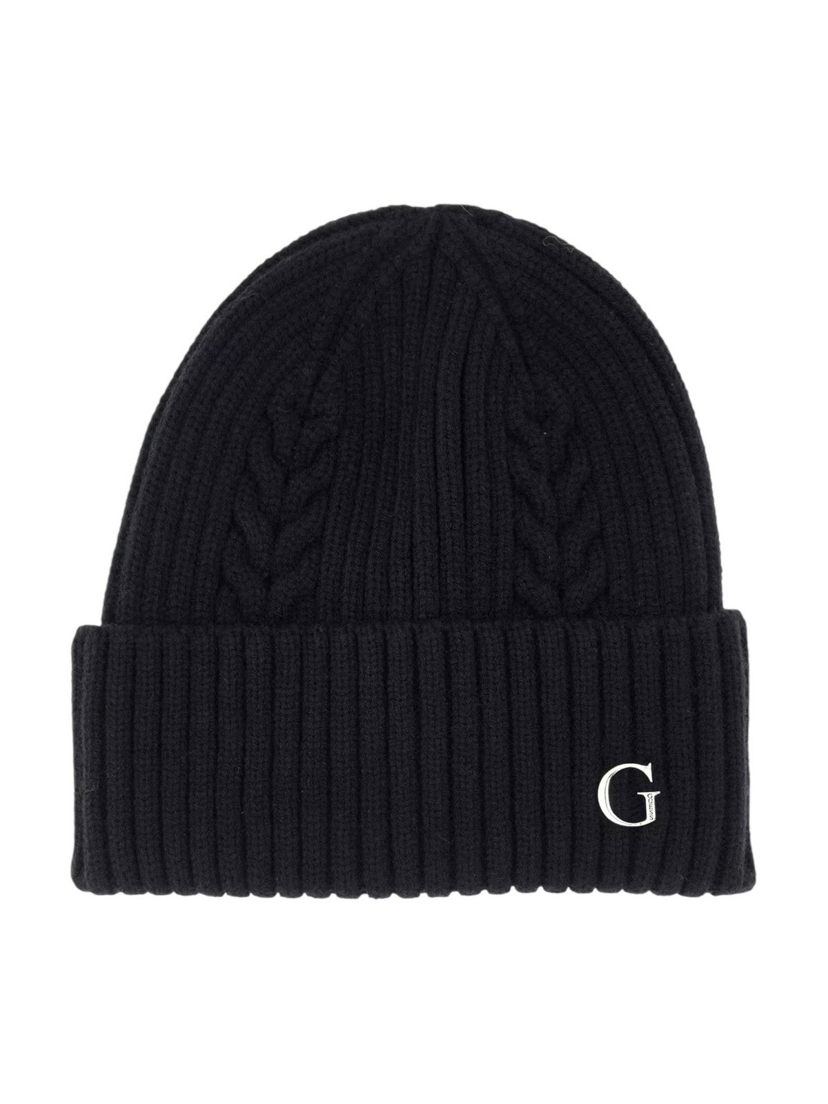 GUESS Cappello Donna KNITTED BEANIE AW5381 POL01 BLA BLACK