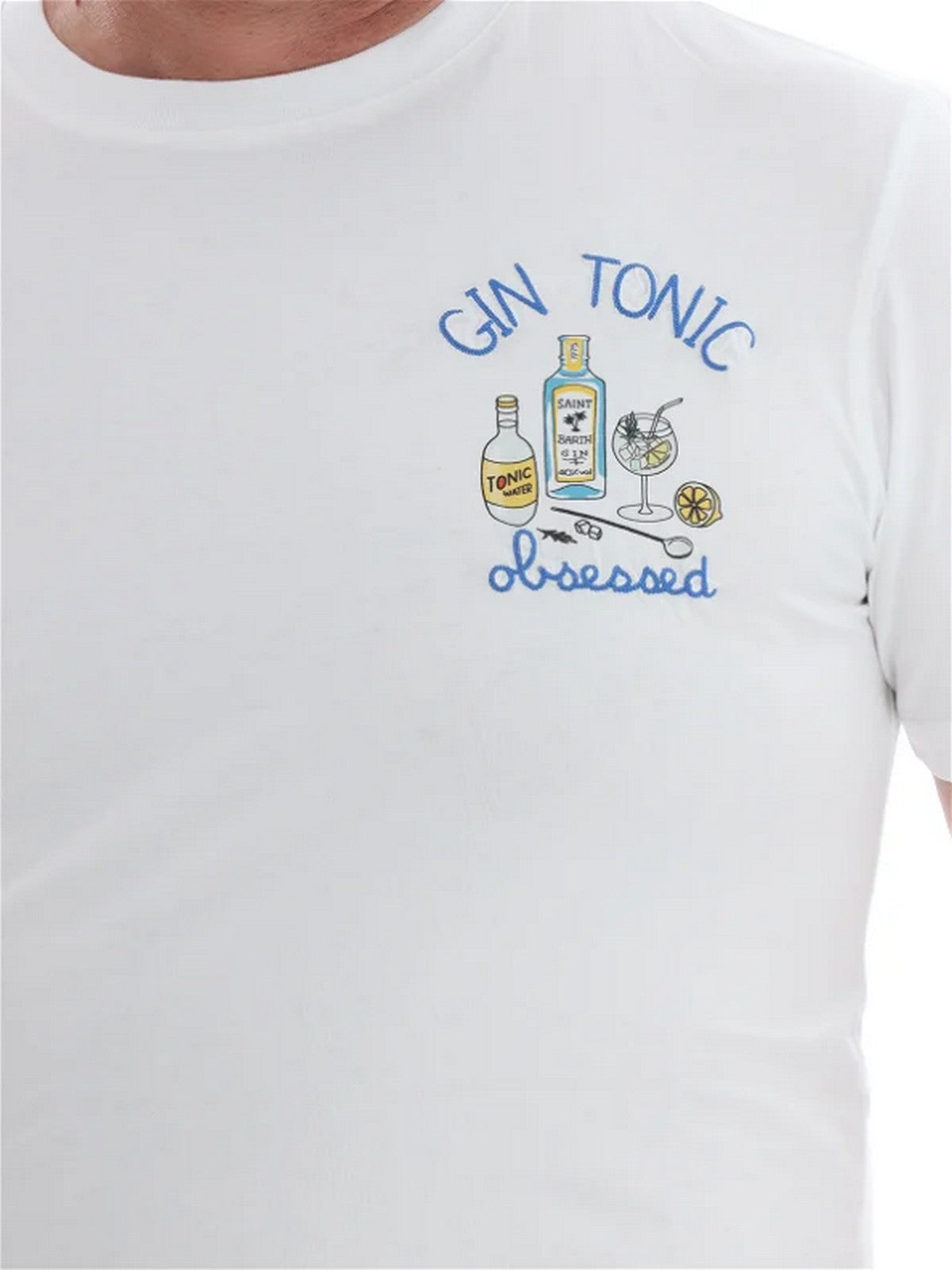 MC2 Saint Barth T-shirt et Polo Men Tshirt Man 03568f White