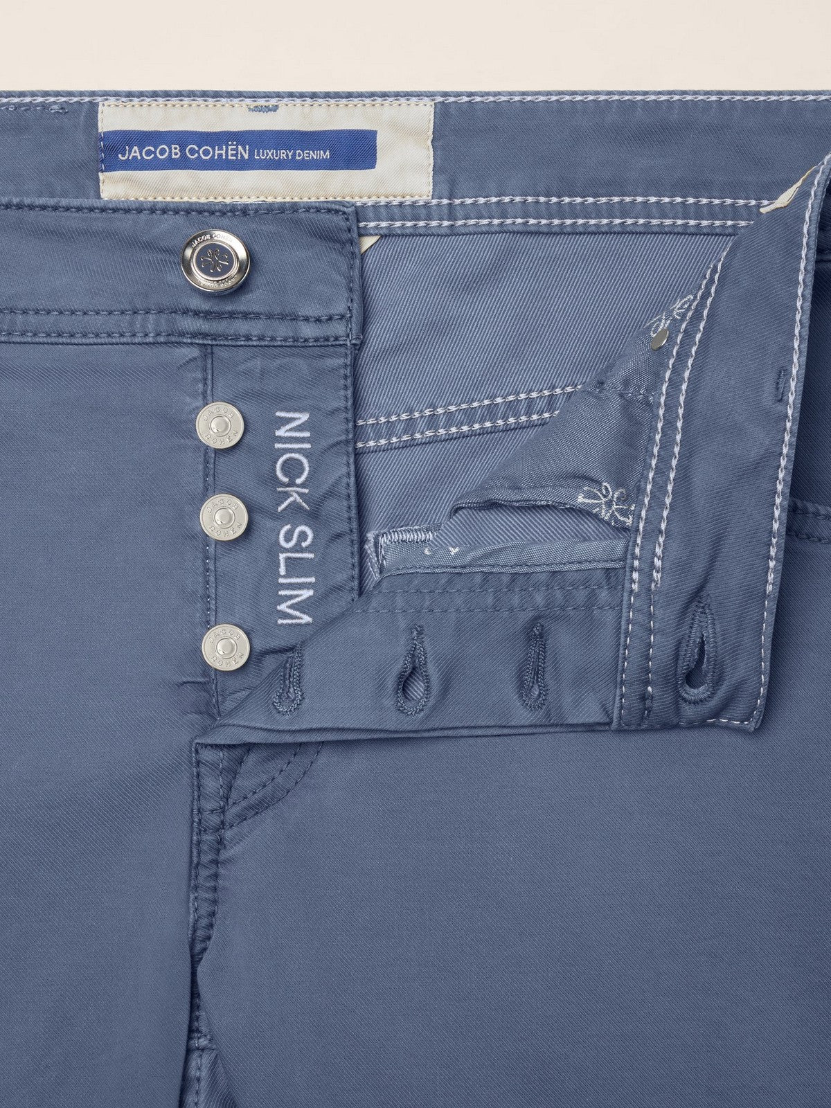 JACOB COHEN Pantalone Uomo JUM_QE007 054 S3756 TR X89 Blu gioboutiqueweb