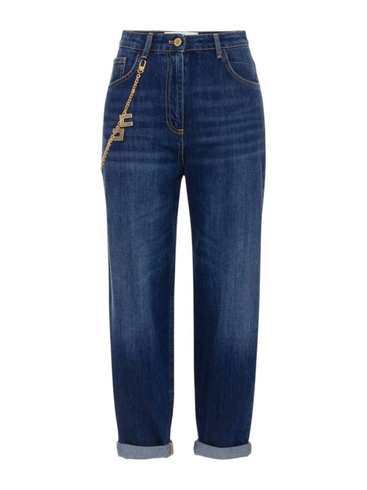 ELISABETTA FRANCHI Jeans Donna PJ14D56E2 104 BLUE DENIM