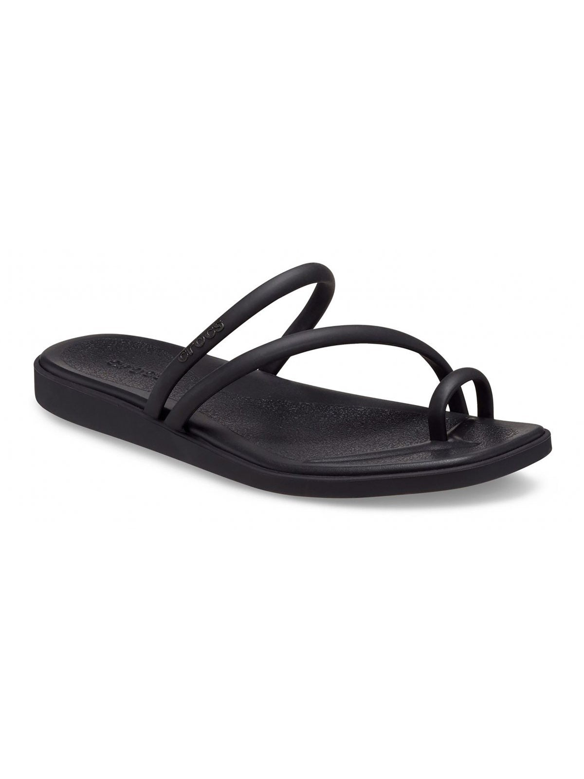 CROCS Sandalo Donna Miami Toe Loop Sandal W 209862 001 BLACK gioboutiqueweb