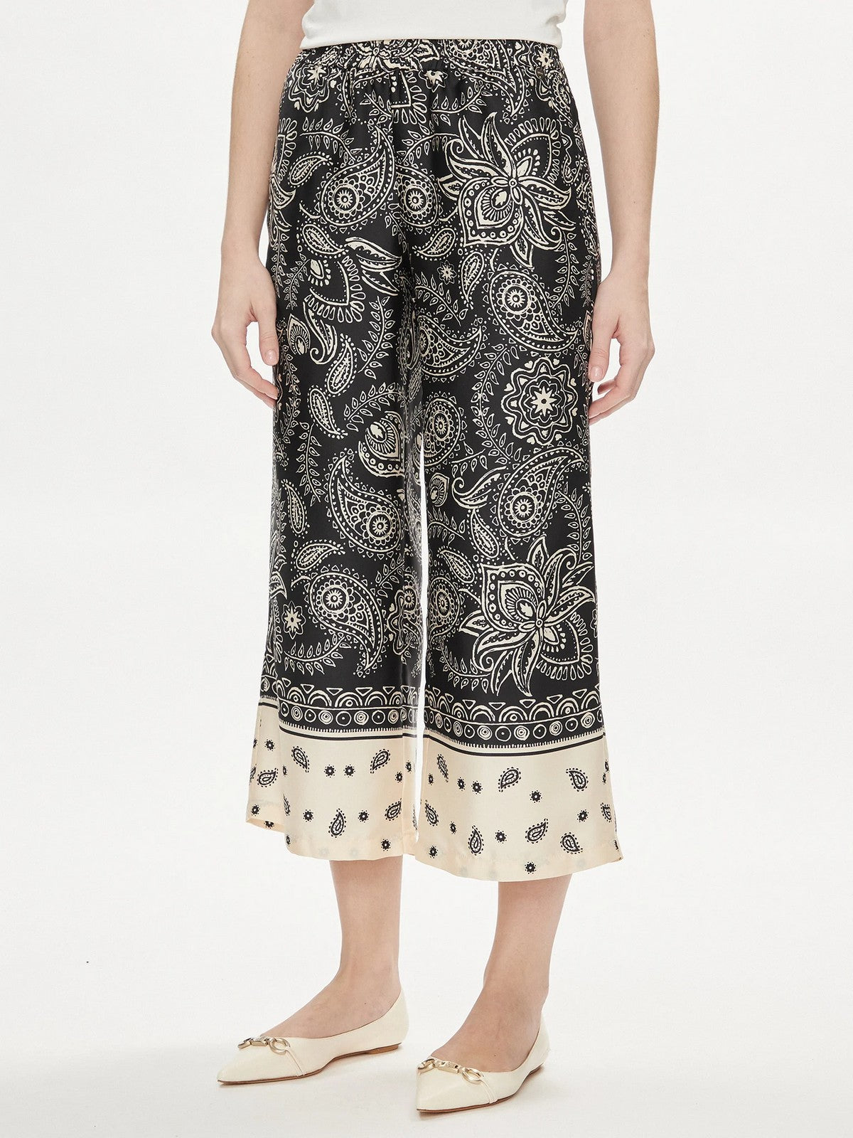 Liu Jo White Woman Pantalone M4407T6660 N9385 Beige