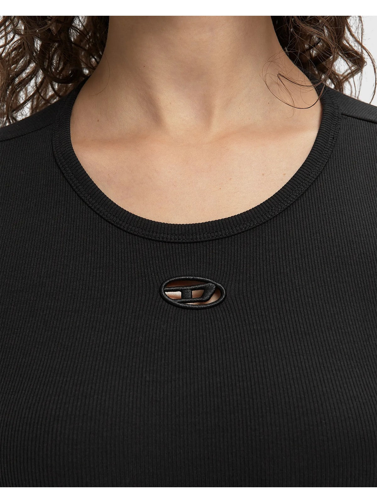 DIESEL T-shirt Donna T-BUNNY-TAIL-S1 TOP A21197 0EJAI 9XX 004 - DEEP/BLACK