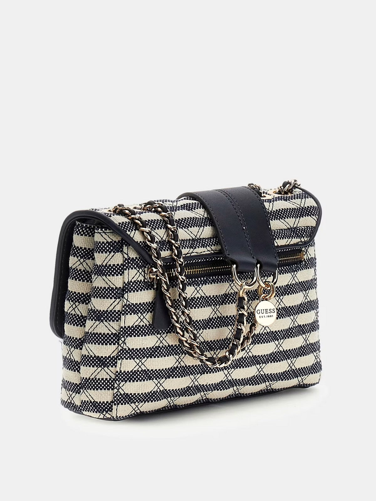 GUESS Borsa Donna GIULLY II 2 COMP CNVRTBLE FLAP HWAG96 73200 NML NAVY MULTI