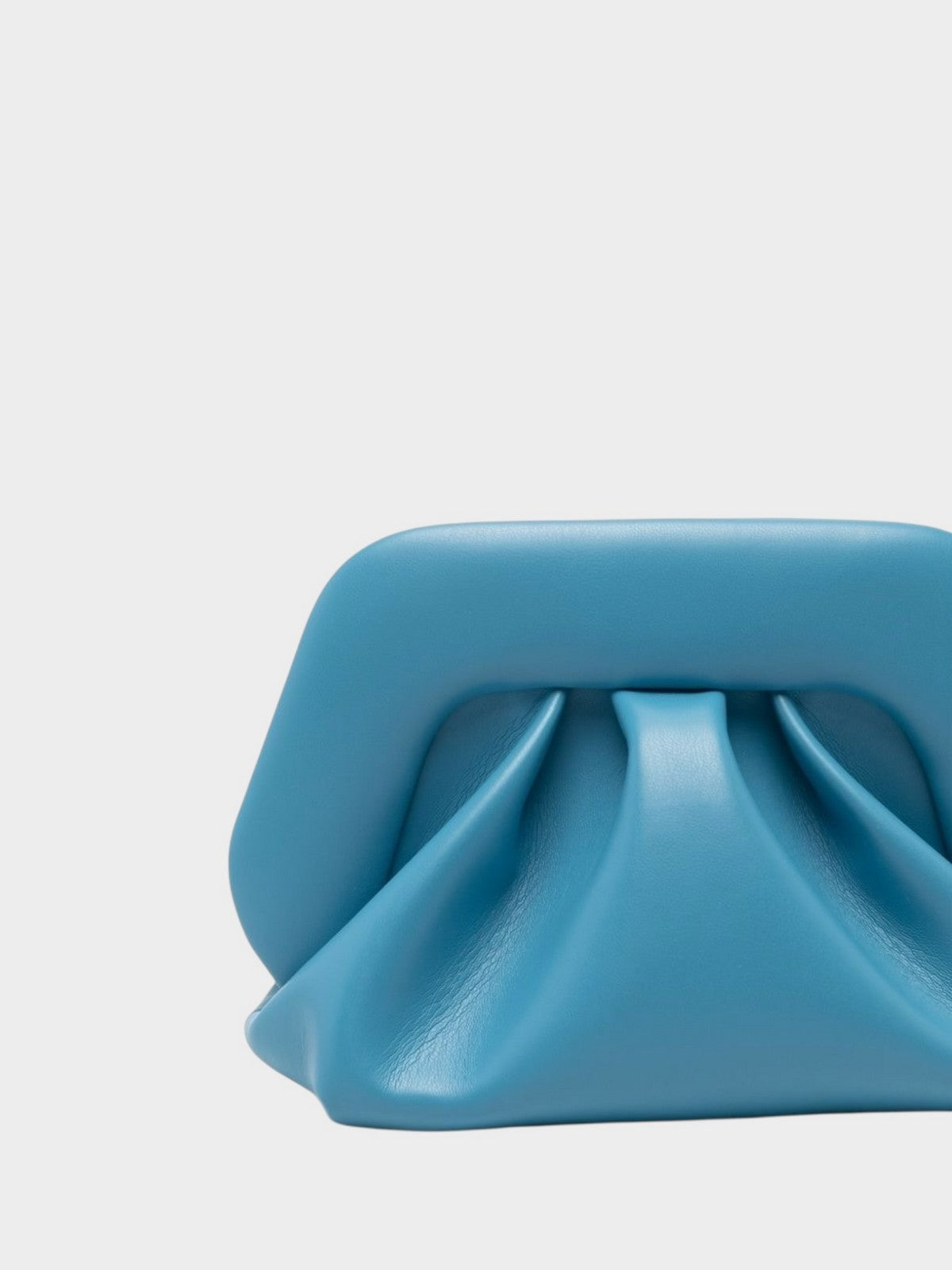 THEMOIRè Bios Small vegan fabric bag blue eco-friendly design