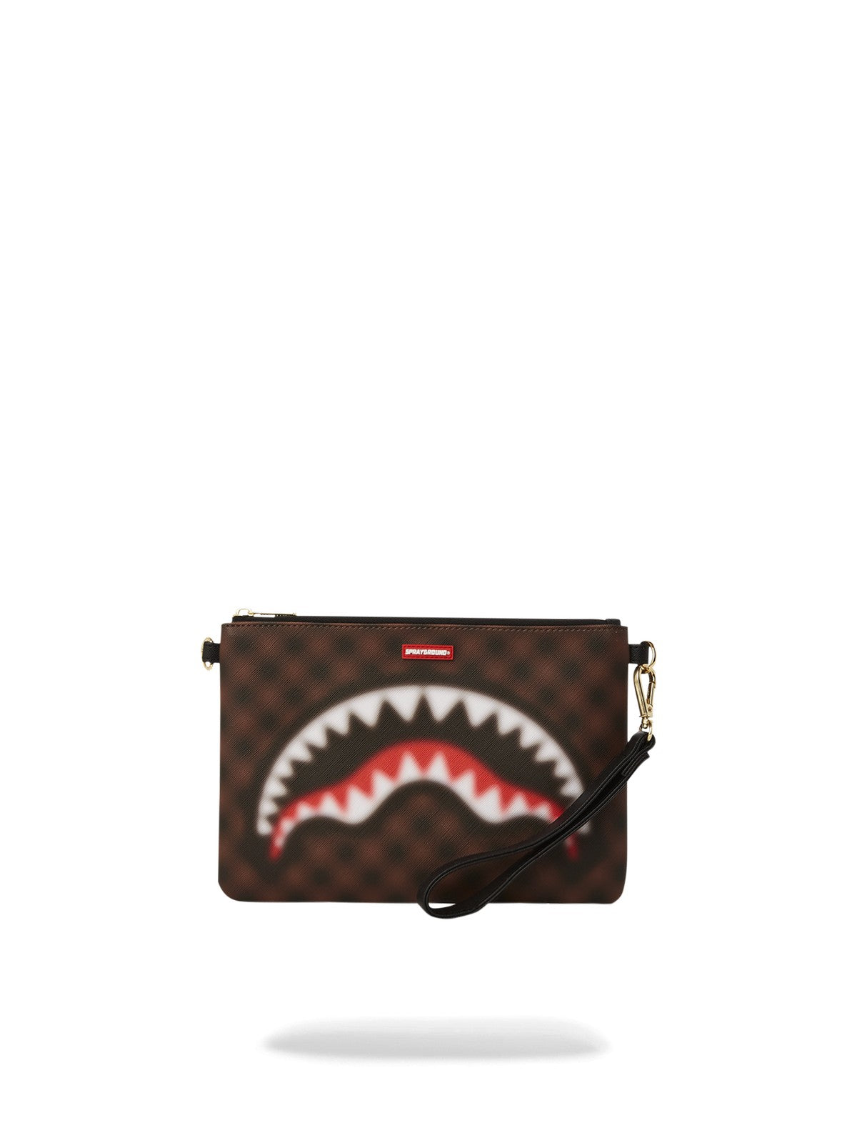SPRAYGROUND Herrenkupplungen in Paris Blur Pouchette 910b6847nsz Marrone