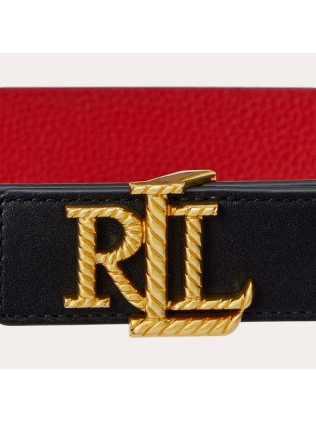 LAUREN RALPH LAUREN Cintura Donna REV LRL 30-BELT-MEDIUM 412959137 001 Nero gioboutiqueweb