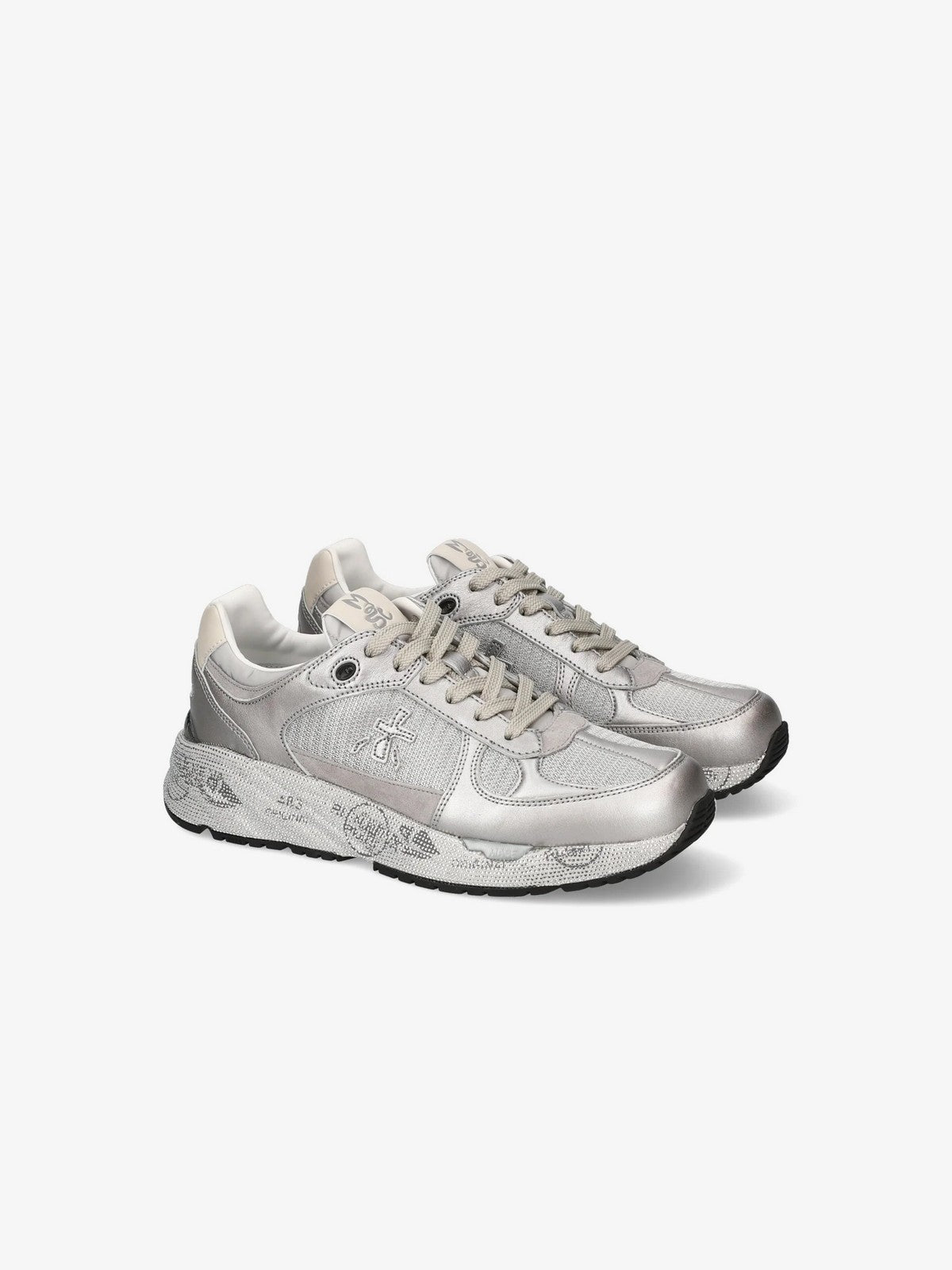 PREMIATA Sneaker Donna MASED VAR 7093 SILVER