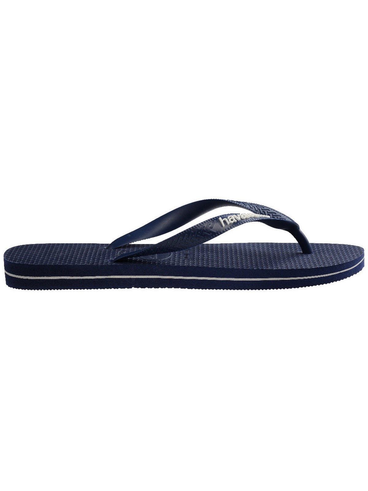HAVAIANAS Infradito Uomo Hav. Top rubber Logo filette 4148756.0555 Blu gioboutiqueweb