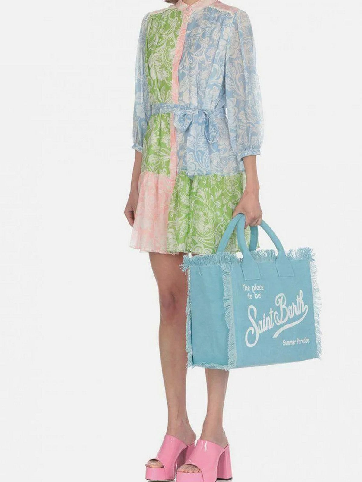 MC2 SAINT BARTH Borsa Donna VANITY 00483F Blu gioboutiqueweb