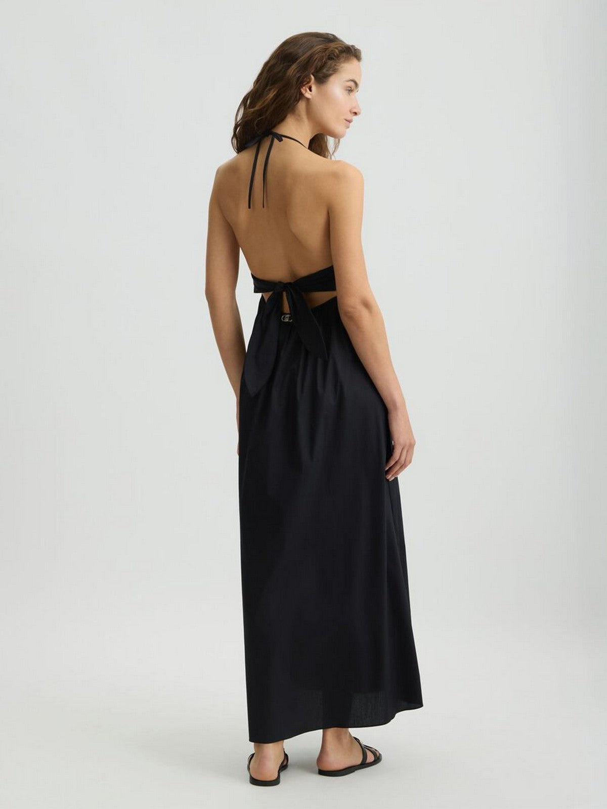 LIU JO BEACHWEAR Abito Donna VA5069TS330 22222 NERO gioboutiqueweb