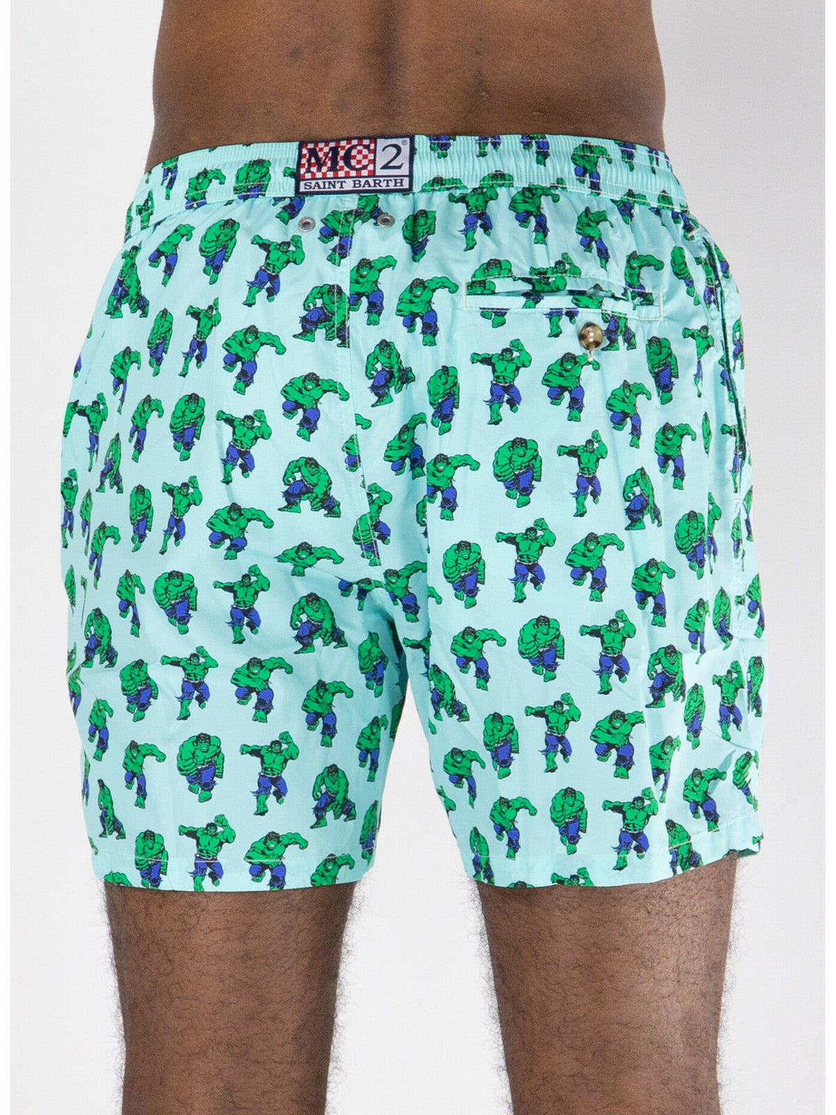 MC2 SAINT BARTH Costume da bagno Uomo LIGHTING MICRO FANTASY 03404H HULK 55