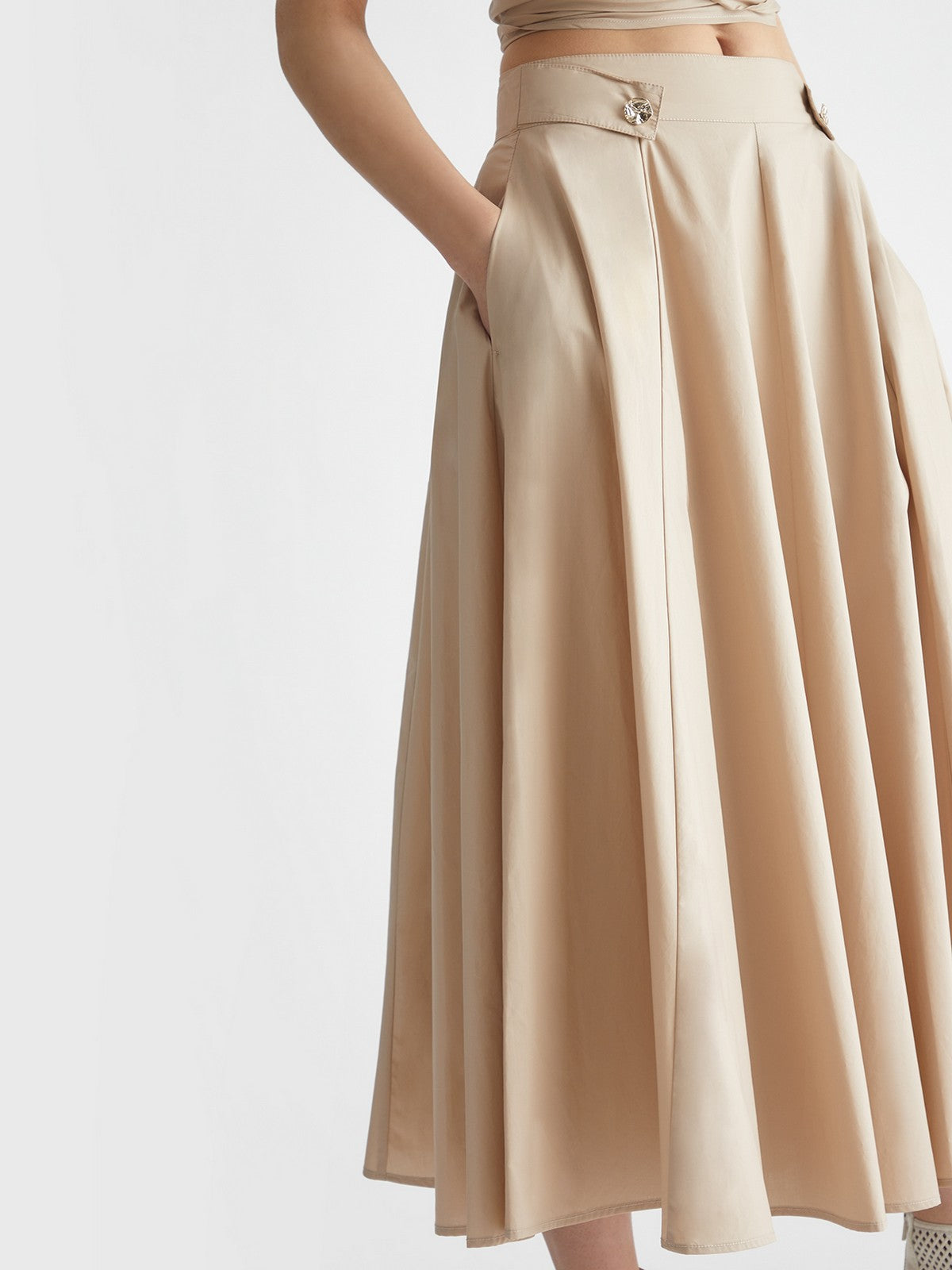 LIU JO BLACK Gonna Donna CA4401T3246 71325 Marrone gioboutiqueweb