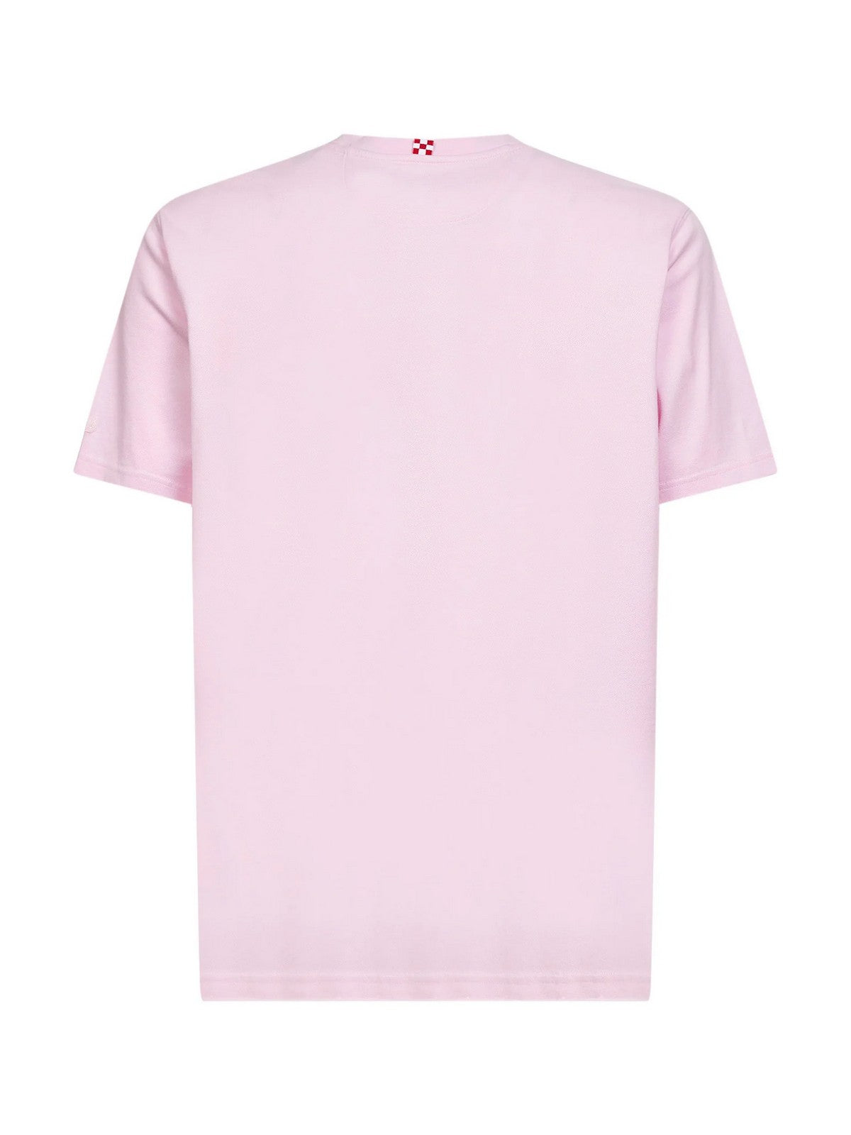 MC2 SAINT BARTH T-shirt Uomo BAKEWELL 00131L PIQUET 21 PINK