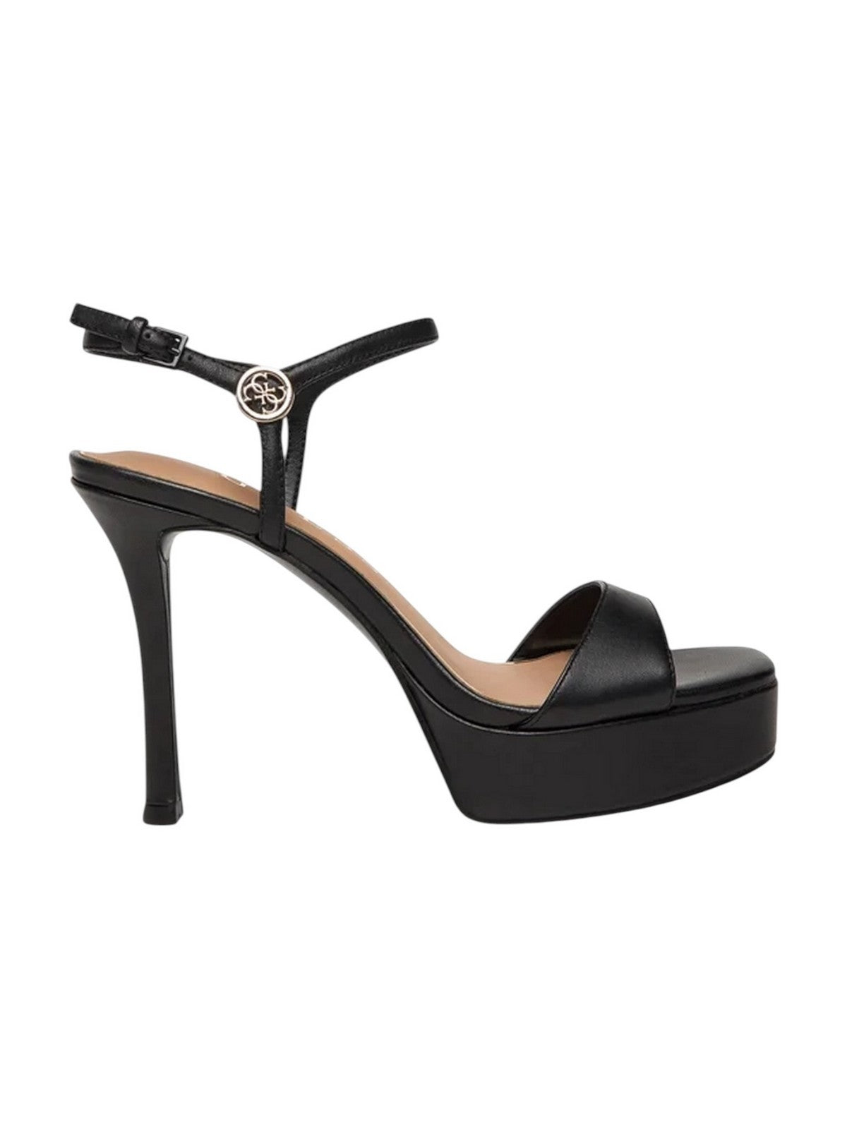 GUESS Sandalo Donna HENDORA FLPHEN LEA03 BLACK BLACK