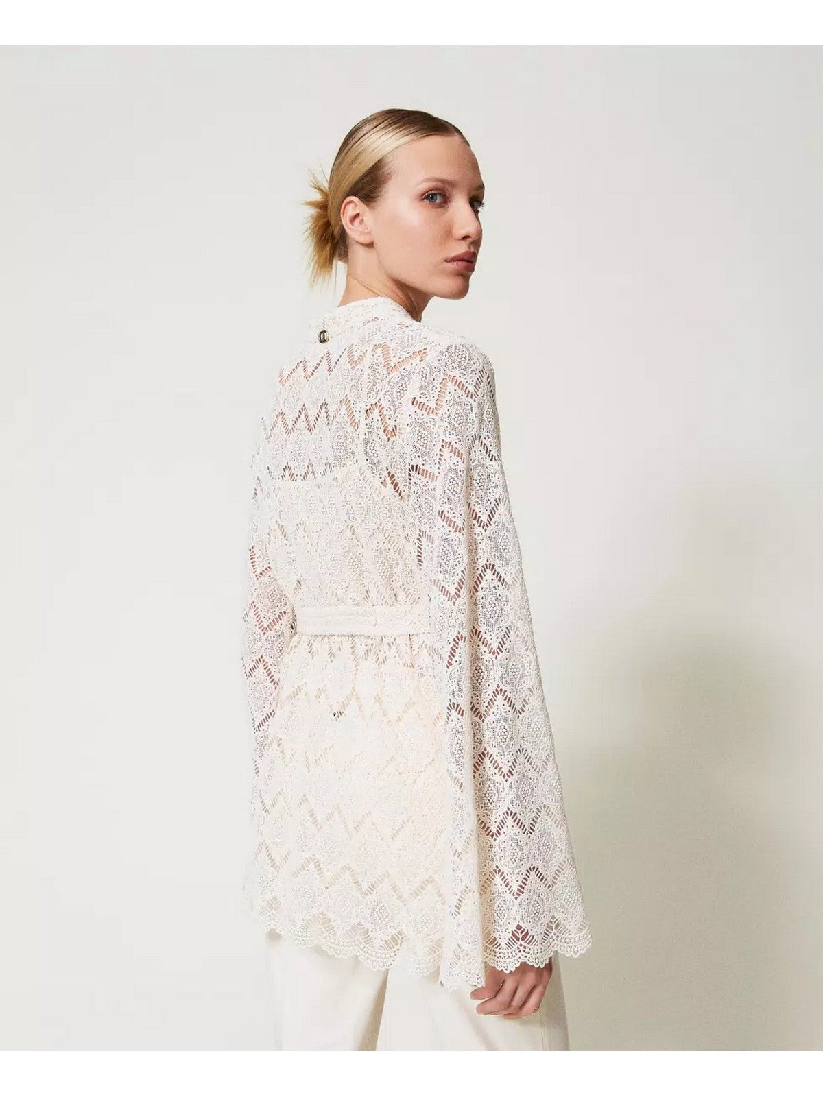 TWINSET Blusa Donna 251TP2406 12140 Beige gioboutiqueweb