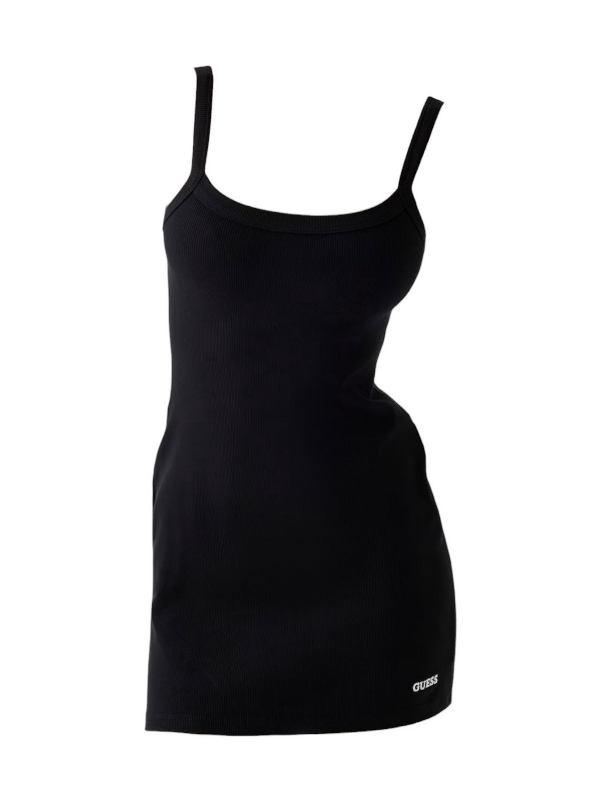 GUESS SPORT Abito Donna STELLA RIB SHORT DRESS V6GK11 K3181 JBLK Jet Black A996