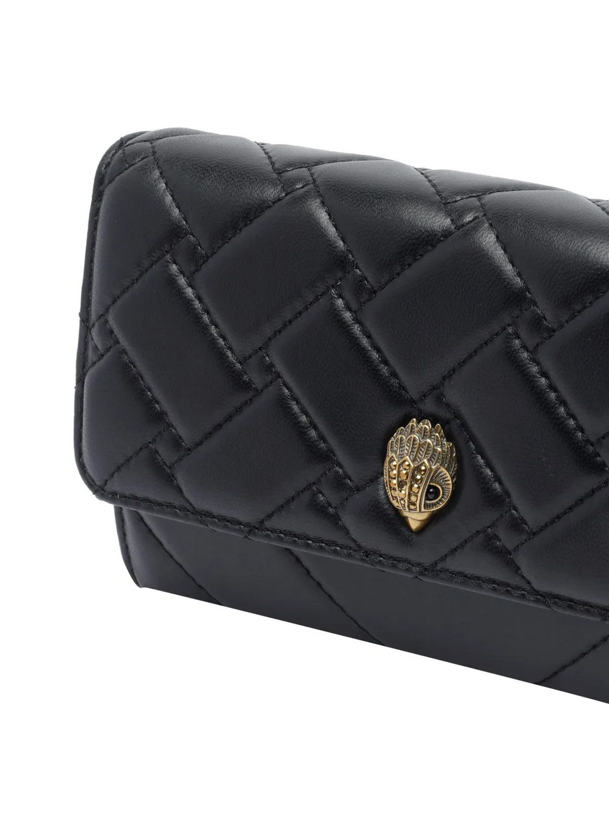 KURT GEIGER Borsa Donna KENSINGTON CHAIN WALLET 0648300109 BLACK BLACK gioboutiqueweb