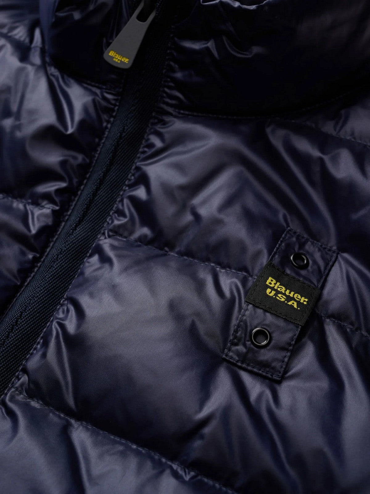 BLAUER Gilet Uomo RAWSON 26SBLUX03232 006719 888LL BLU interno LIGHT BLUE 80E