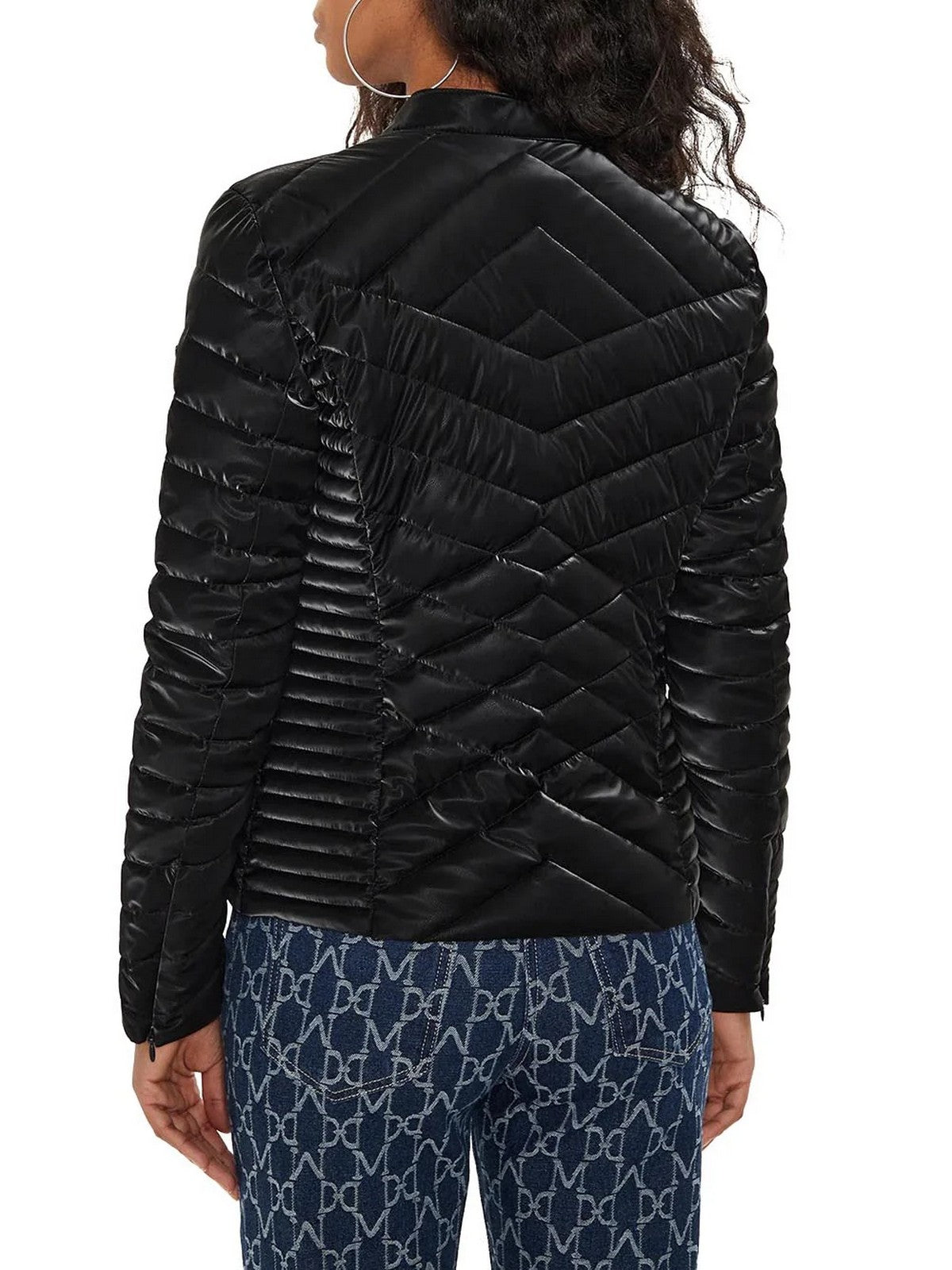GUESS Giubbino Donna NEW VONA JACKET W4YL06 KCBV0 JBLK Nero gioboutiqueweb