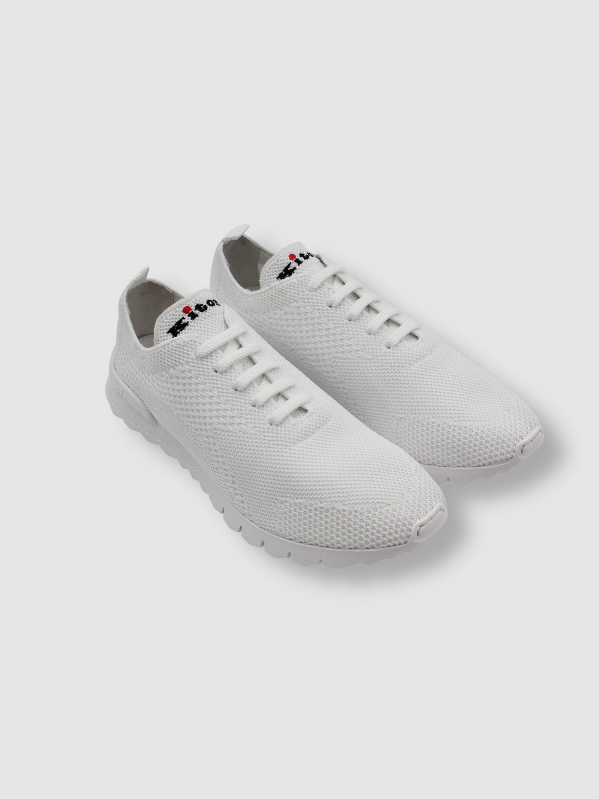 KITON Sneaker Uomo USSFITSN00809010BJ WHITE Bianco gioboutiqueweb