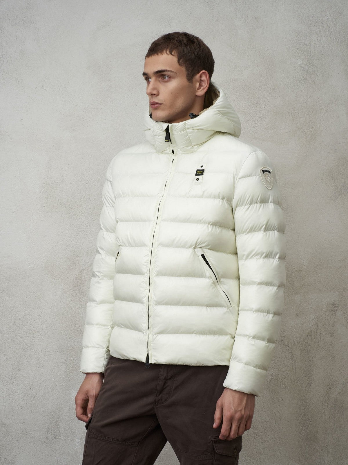 BLAUER Piumino Uomo 23WBLUC02083 005958 112TT Beige gioboutiqueweb