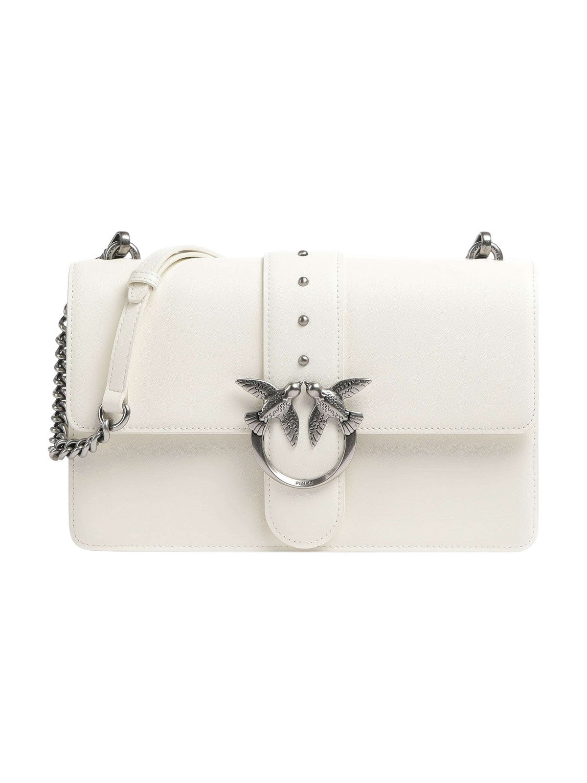 PINKO Borsa Donna Love one classic 100053-A0F1 Z14O Bianco gioboutiqueweb