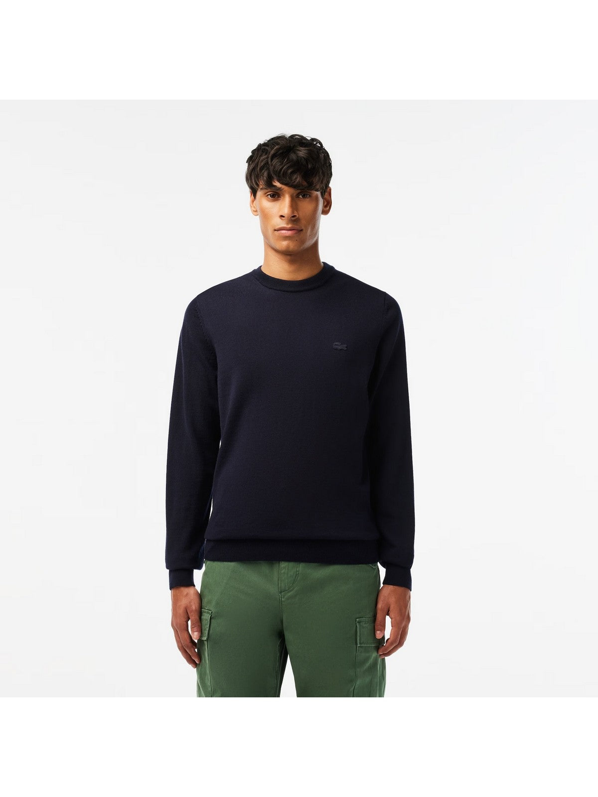 LACOSTE Maglione Uomo AH1969 166 Blu gioboutiqueweb