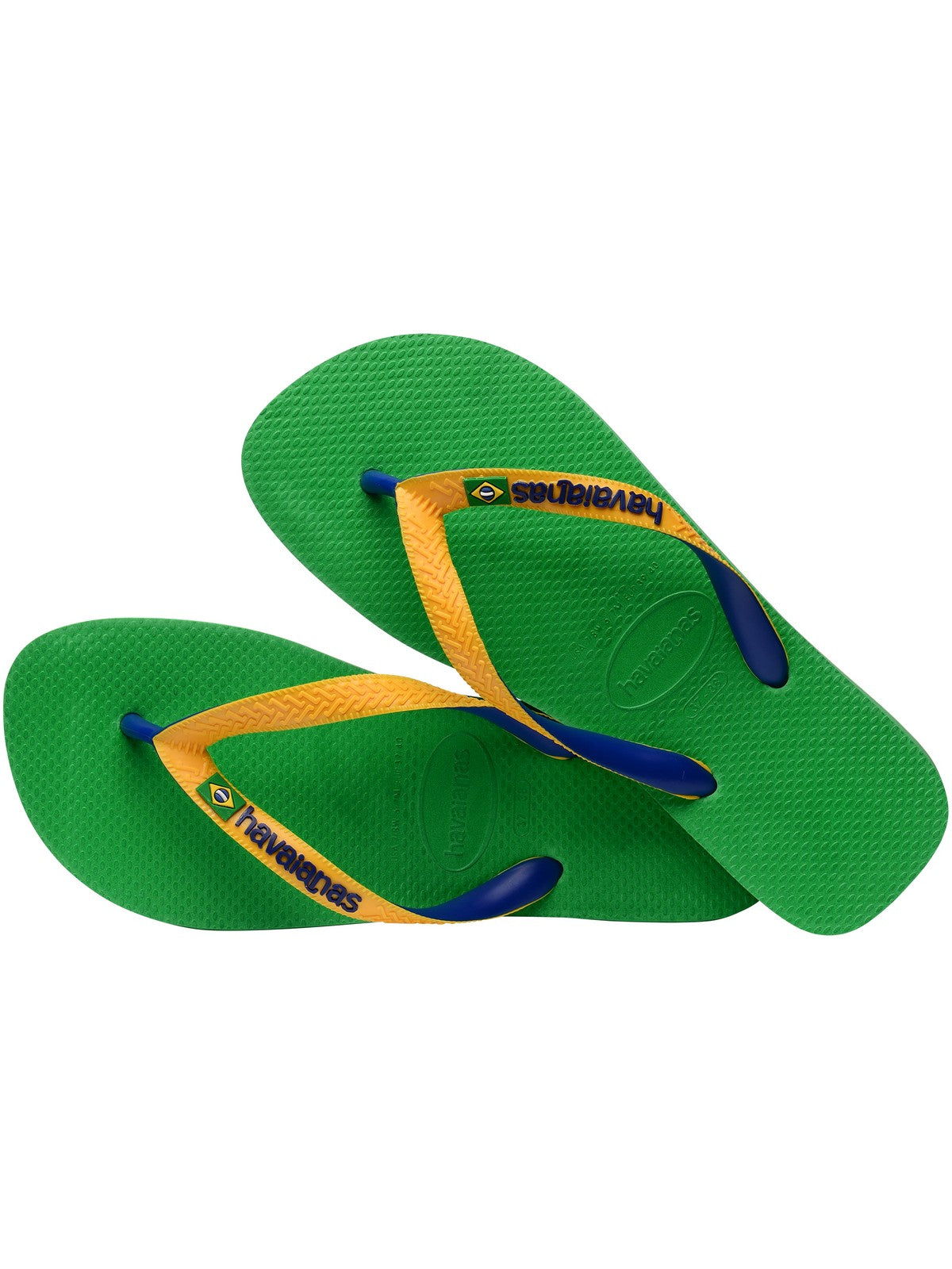 HAVAIANAS Infradito Unisex adulto Hav. Brasil mix 4123206.1985 Verde gioboutiqueweb