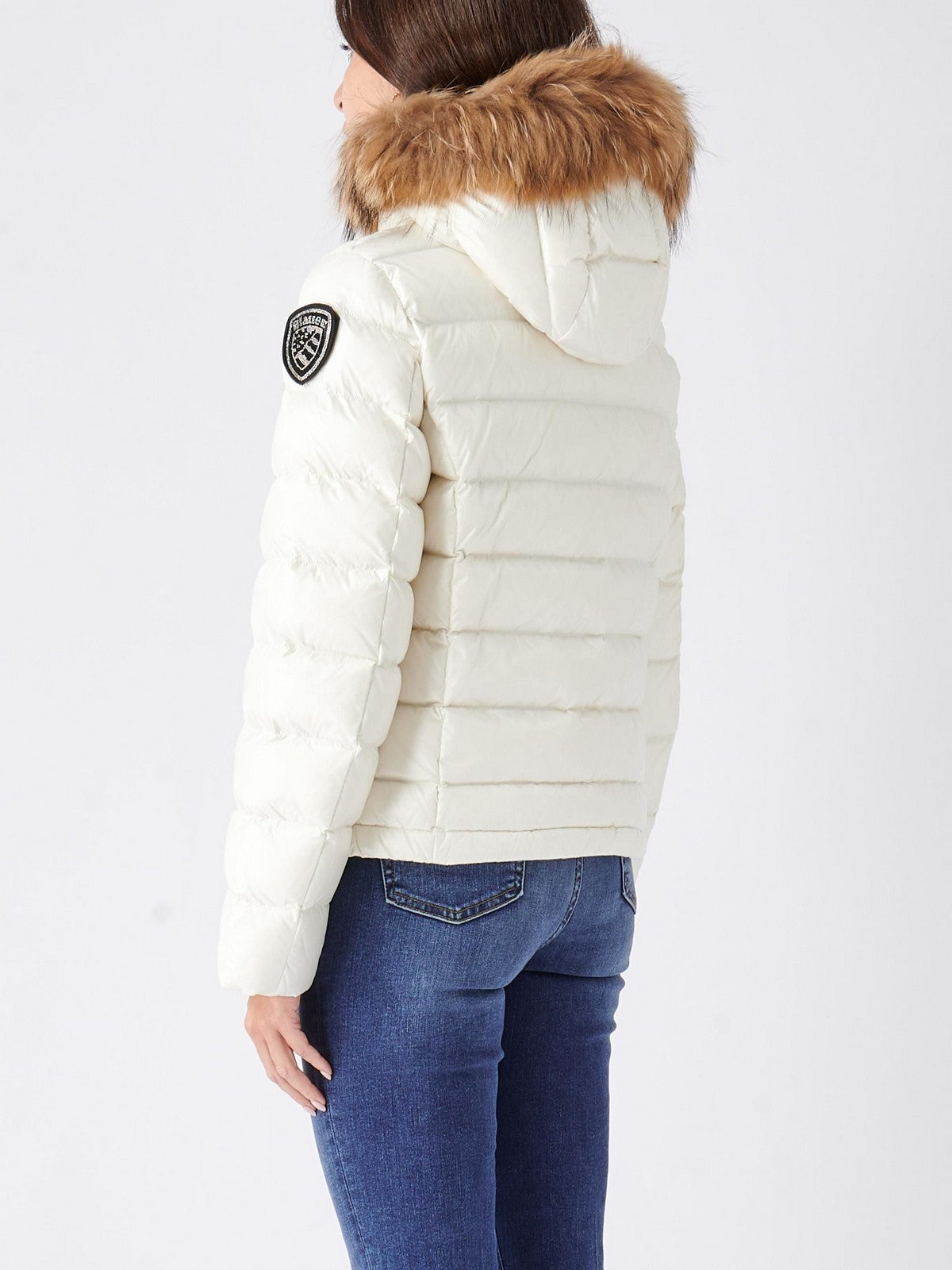 Blauer Duvet Girls and Girls 23WBLGC03210 005050 102 Blanc