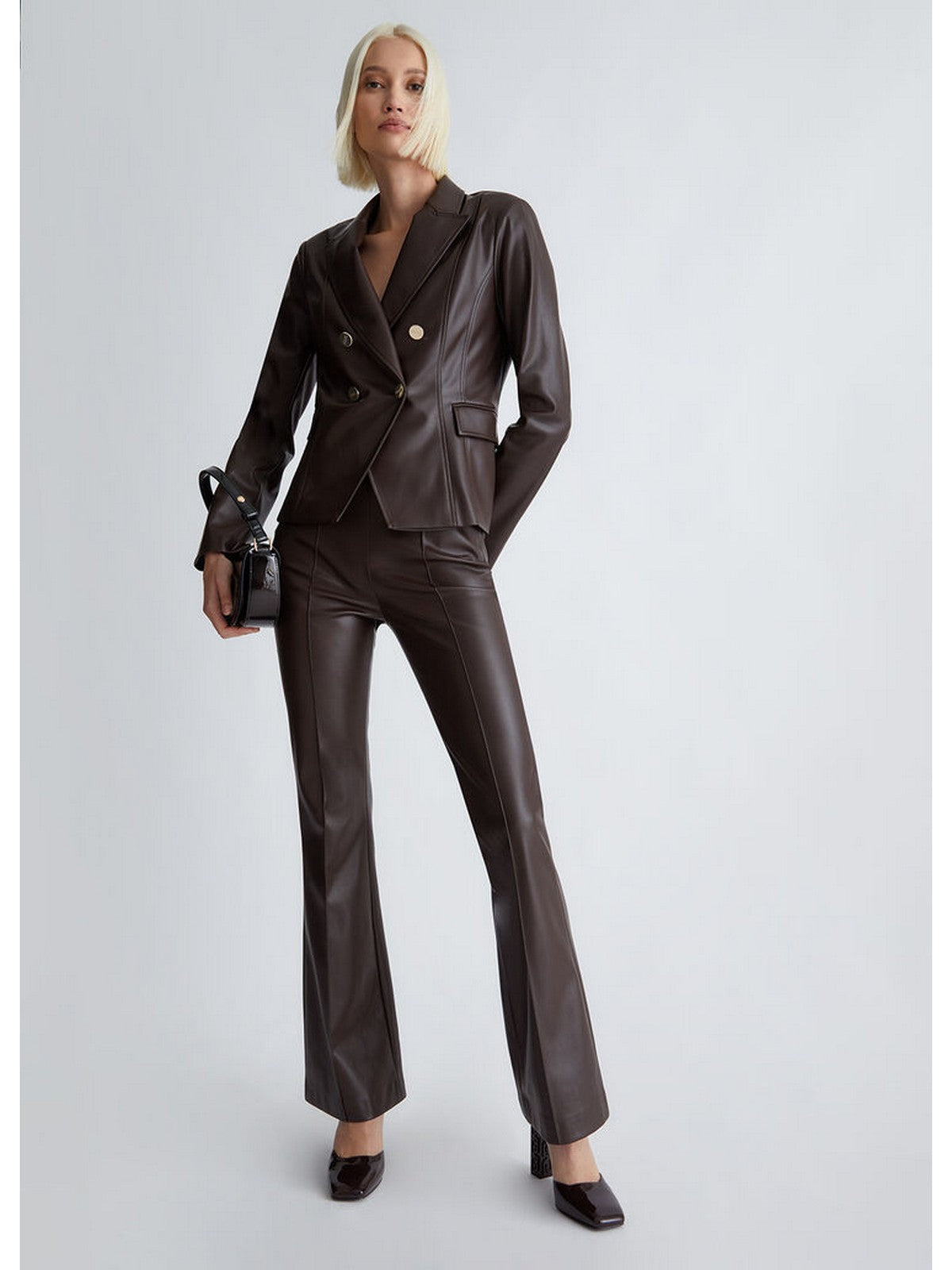 Liu Jo Black Femme Pantallone CF3030E0624 X0507 Brown