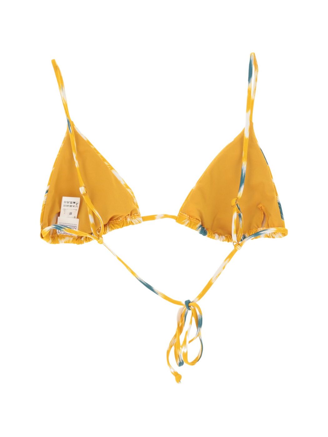 MC2 SAINT BARTH Costume da bagno Donna Triangolo JANET 02951B Giallo gioboutiqueweb
