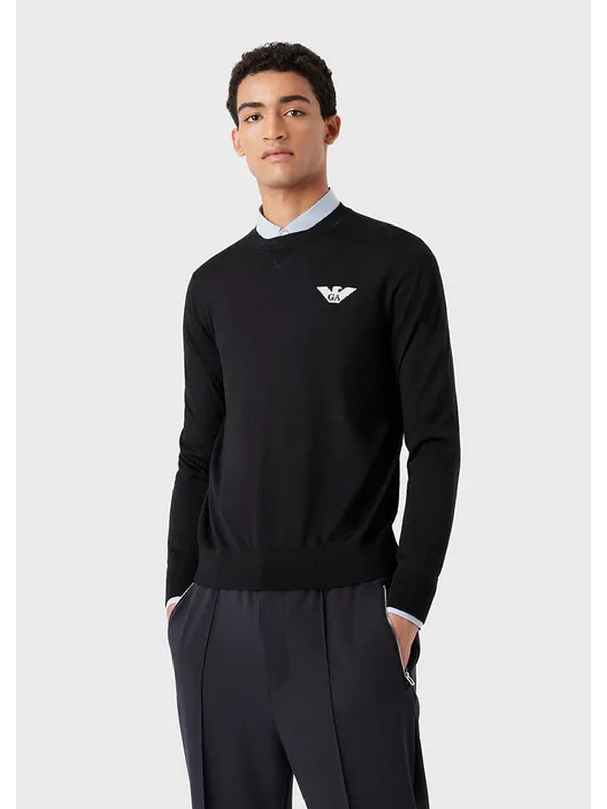 EMPORIO ARMANI Maglione Uomo 6L1MXG 1MJVZ 0920 Blu gioboutiqueweb