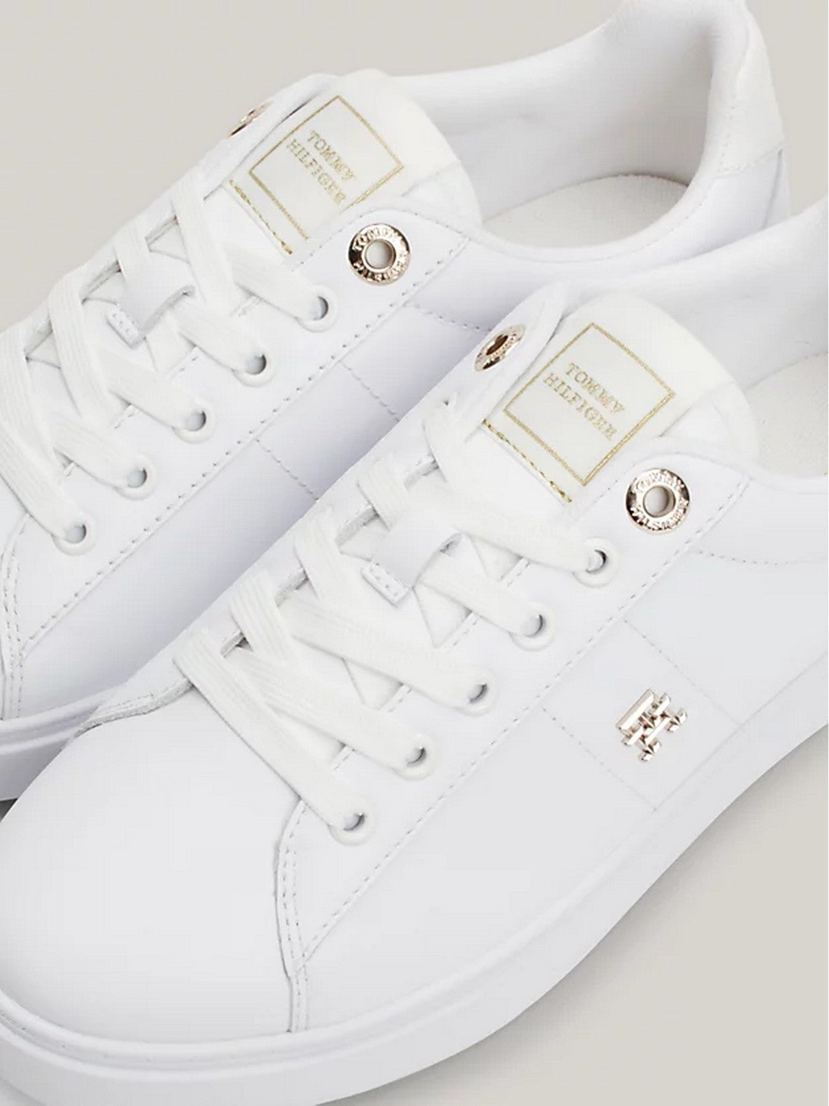 TOMMY HILFIGER Sneaker Donna FW0FW07685 YBS Bianco gioboutiqueweb