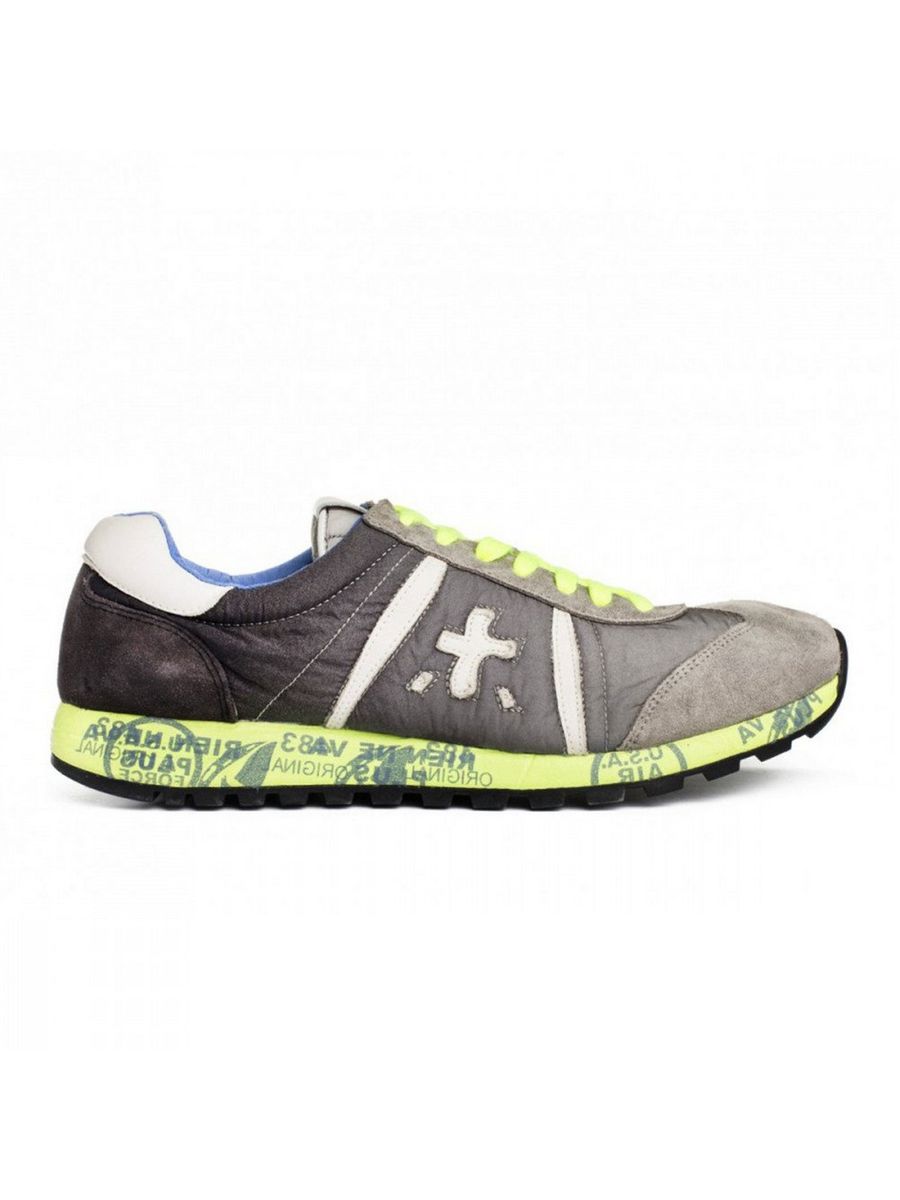 PREMIATA Sneaker Uomo Lucy LUCY VAR 1313E Grigio gioboutiqueweb