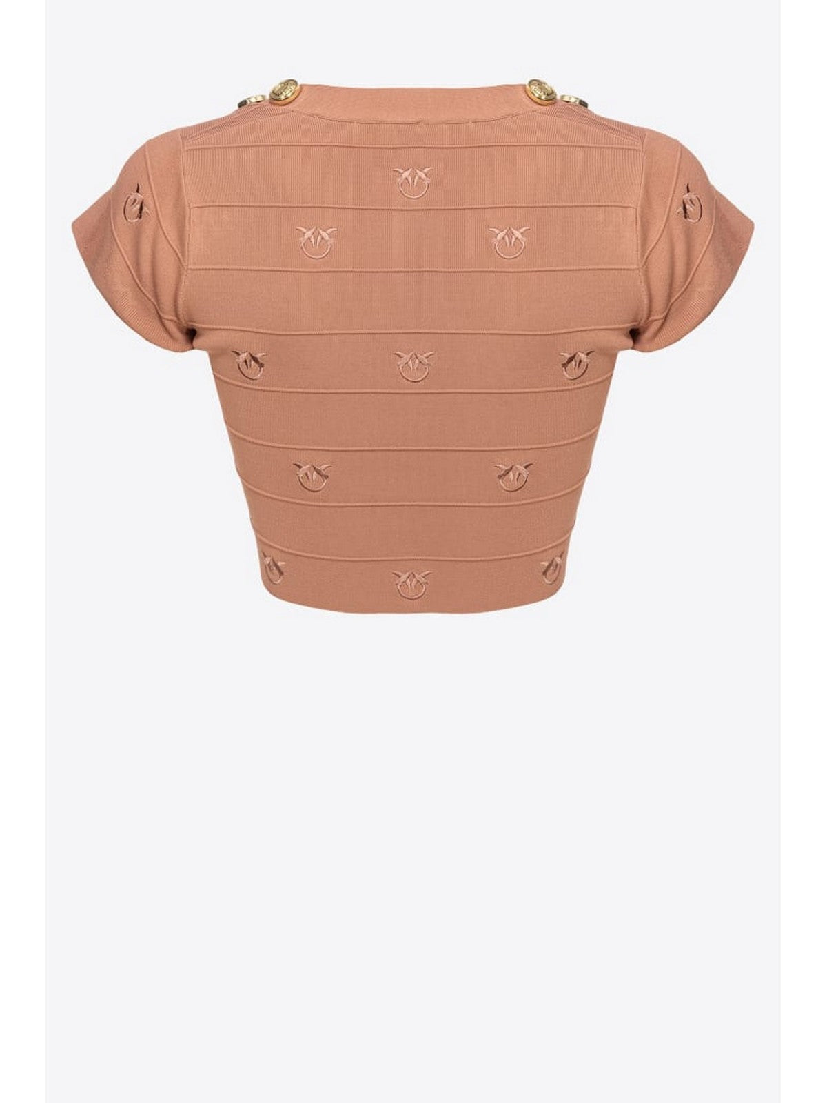 Pinko T-Shirt und Pole Woman Hootia 102882-A1lk C95 Beige