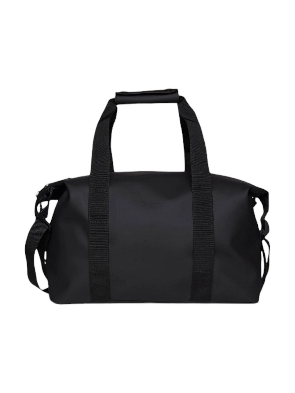 RAINS Valigie e Trolley Unisex adulto Hilo Weekend Bag Small W3 14220 01 Black Nero gioboutiqueweb
