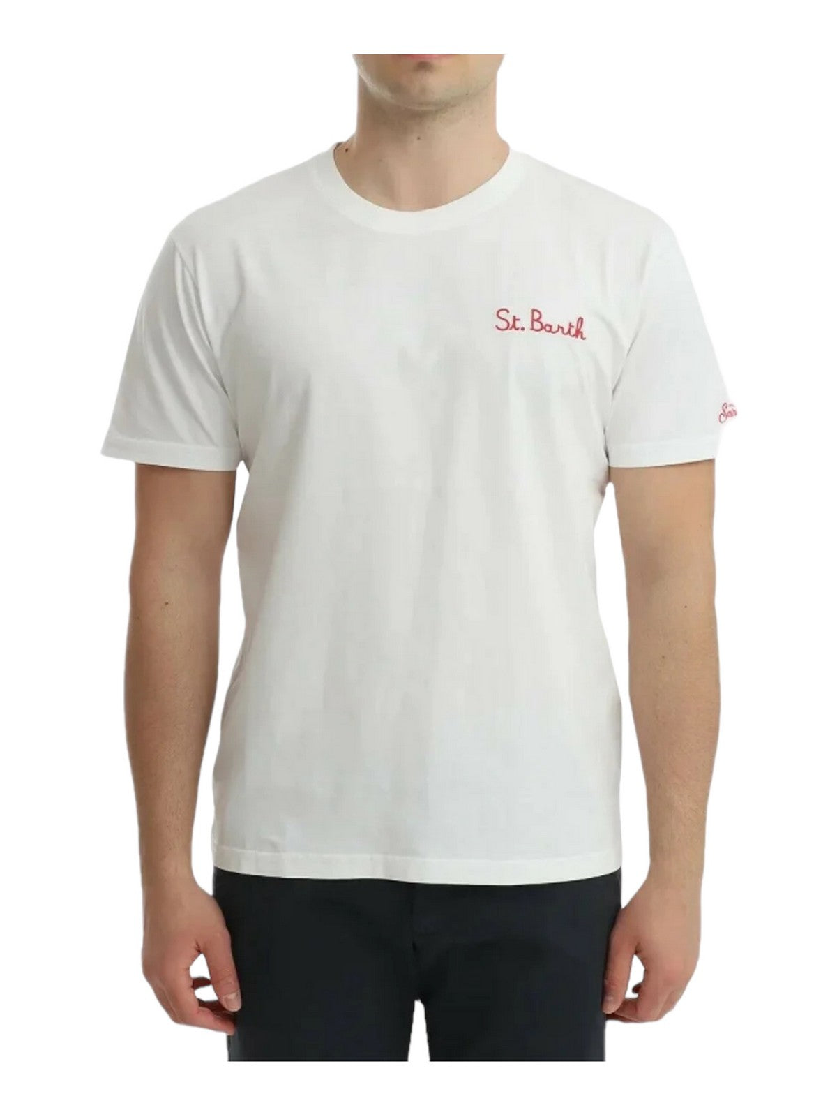 MC2 SAINT BARTH T-Shirt e Polo Uomo TSHIRT MAN 00127D Bianco gioboutiqueweb