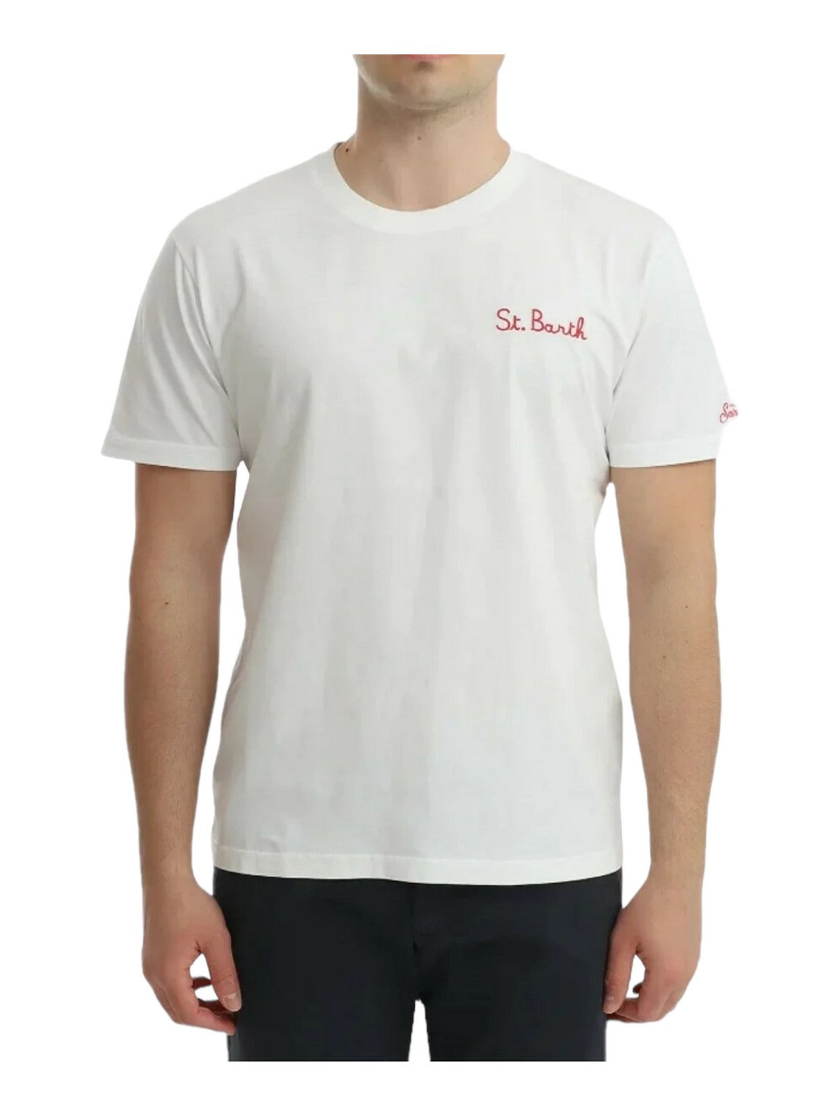 MC2 SAINT BARTH T-Shirt e Polo Uomo  TSHIRT MAN 00127D Bianco