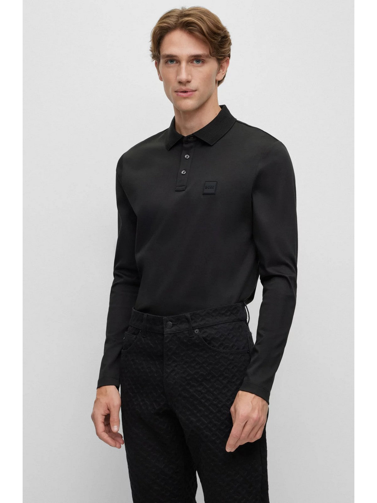 Hugo Boss T-Shirt und Herren Pole 50485162 002 Schwarz