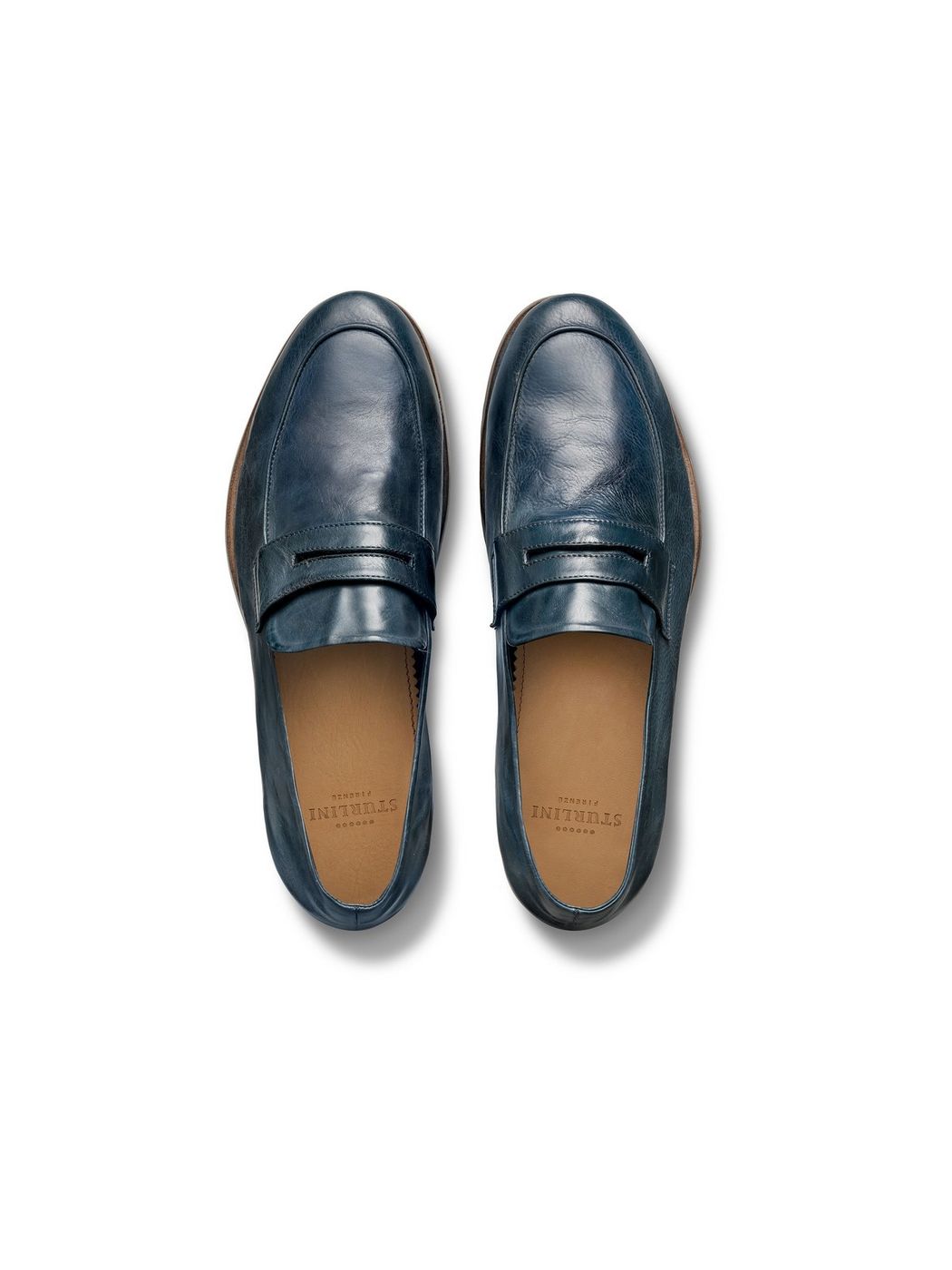 Strolini Florence Mocasino Men Brenta AR-82000 Blue Blue