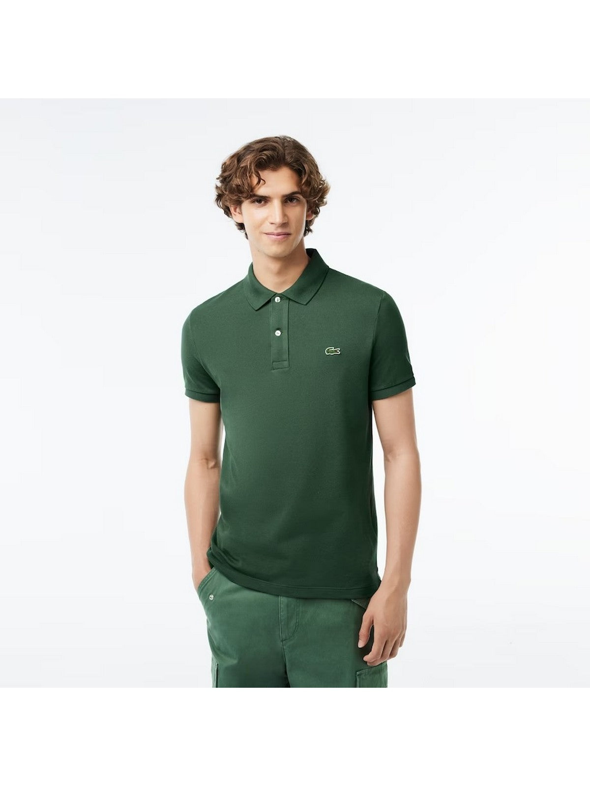 LACOSTE T-Shirt e Polo Uomo PH4012 SMI Verde gioboutiqueweb