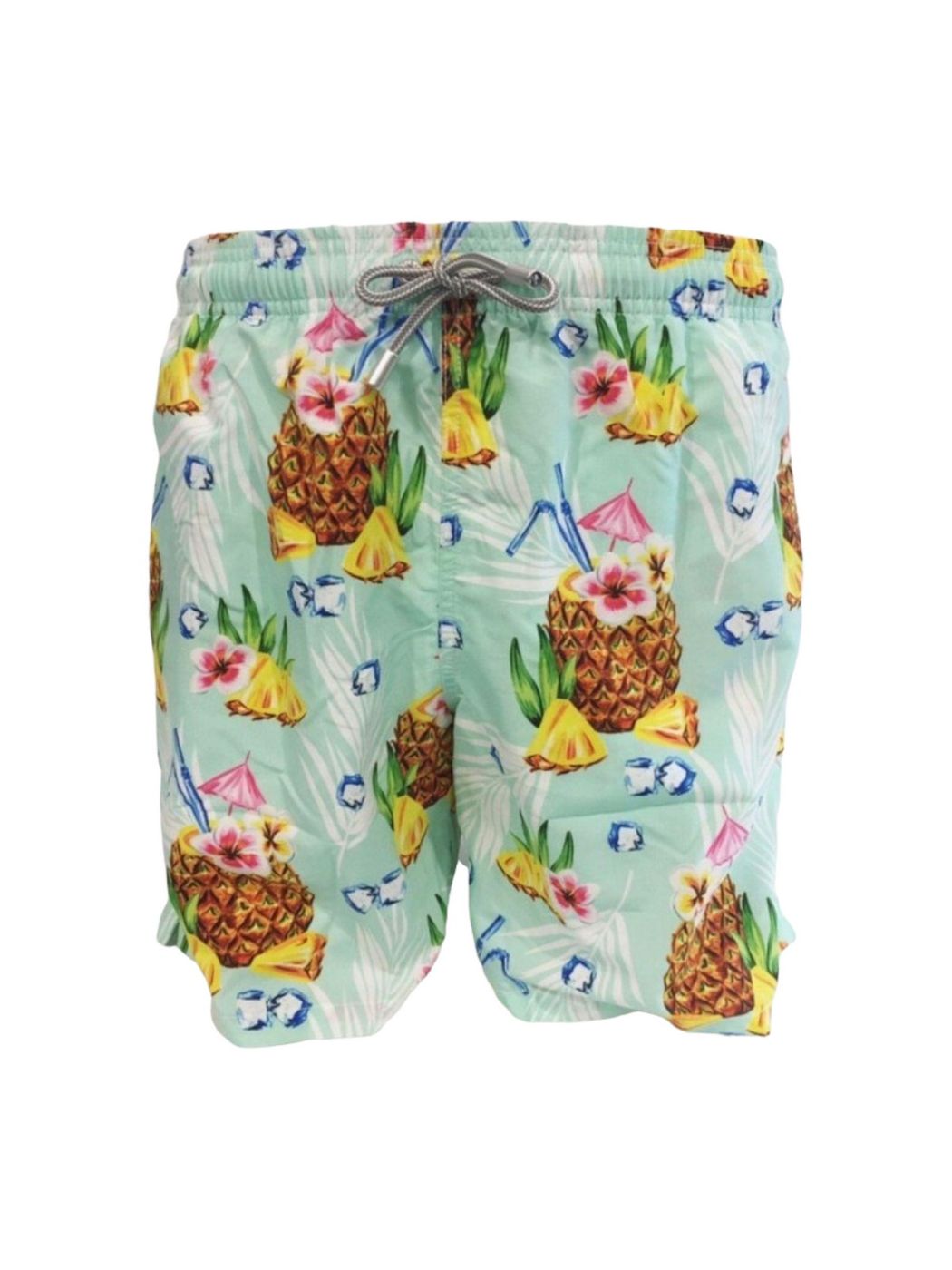 MC2 SAINT BARTH Costume da bagno Uomo Pantaloncino GUSTAVIA PICO56 Verde gioboutiqueweb